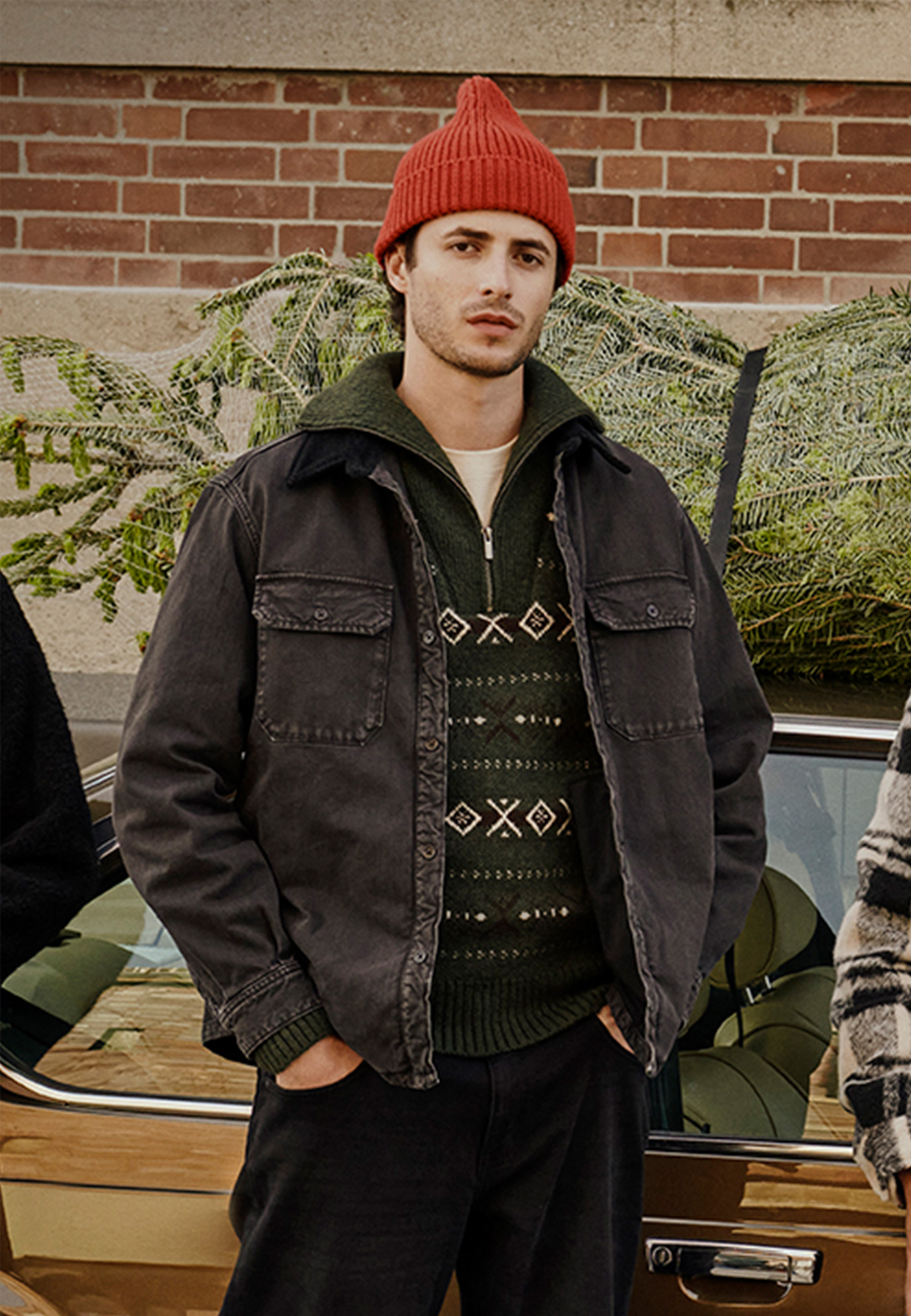 Mütze, Hut, Mantel, Jacke