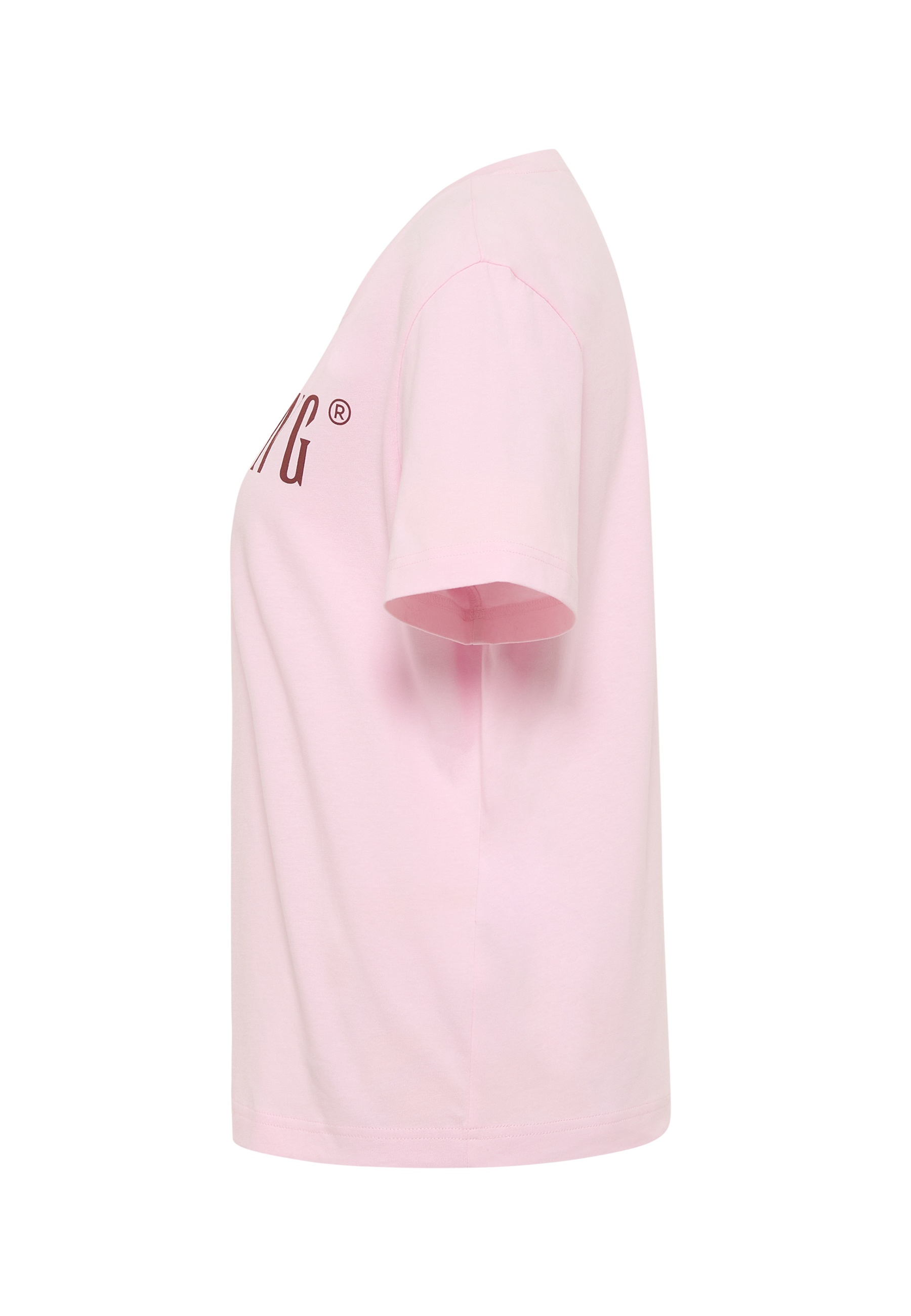 T-Shirt, Pink, Short sleeve, Rundhals, Unifarben