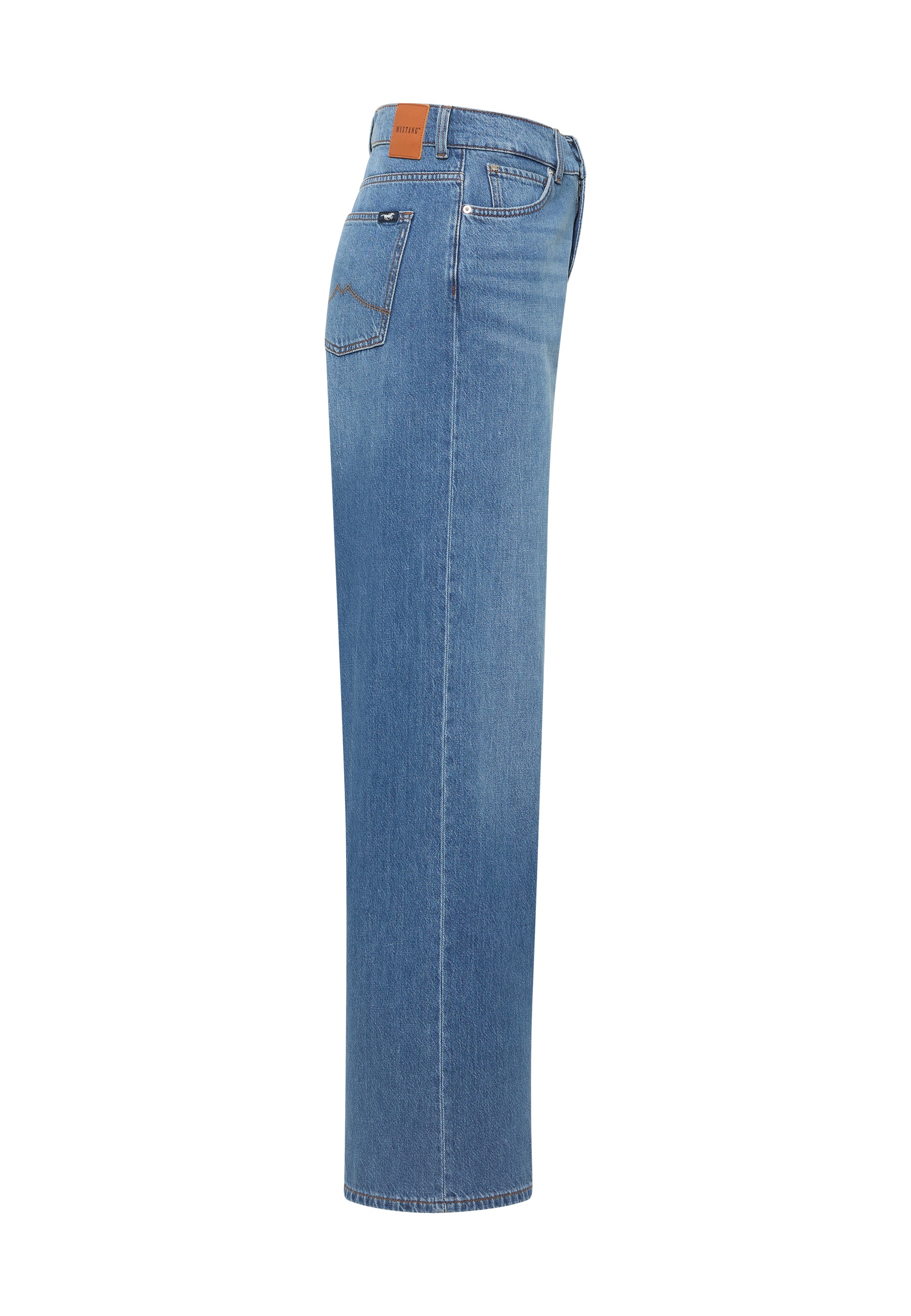 jeans, Denim, blau, Straight Leg, Hintere Tasche