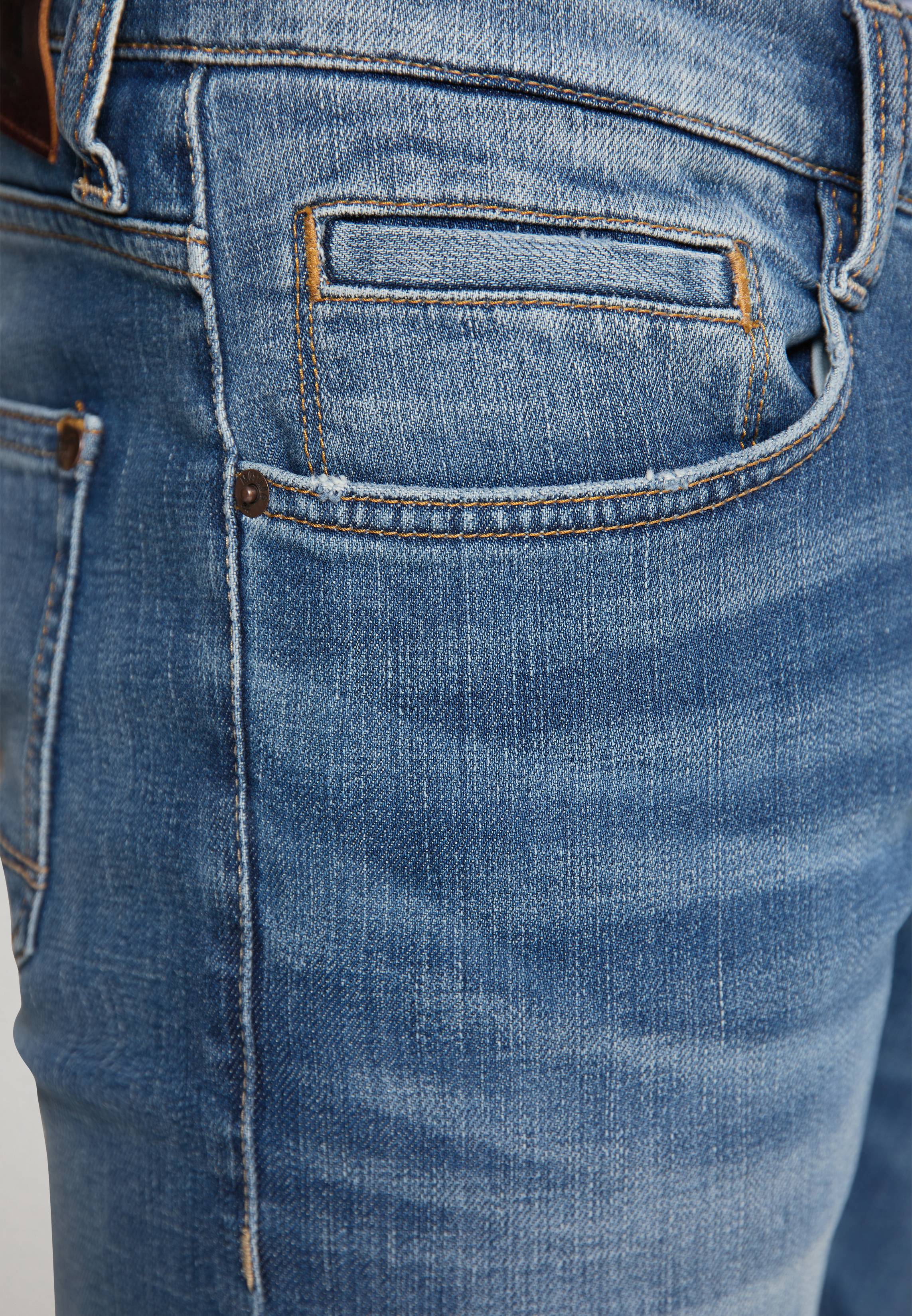 jeans, denim, blau, Tasche, Nähte