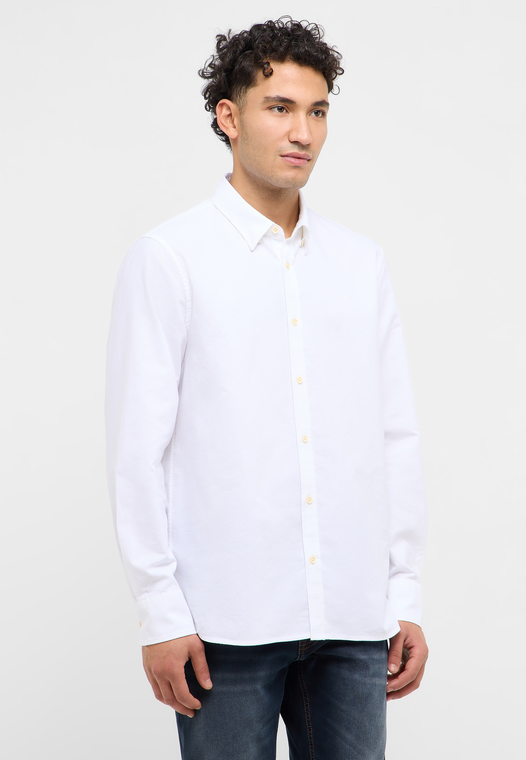 Hemd, Kleid, Hemd, Jeans, Langarm, Person