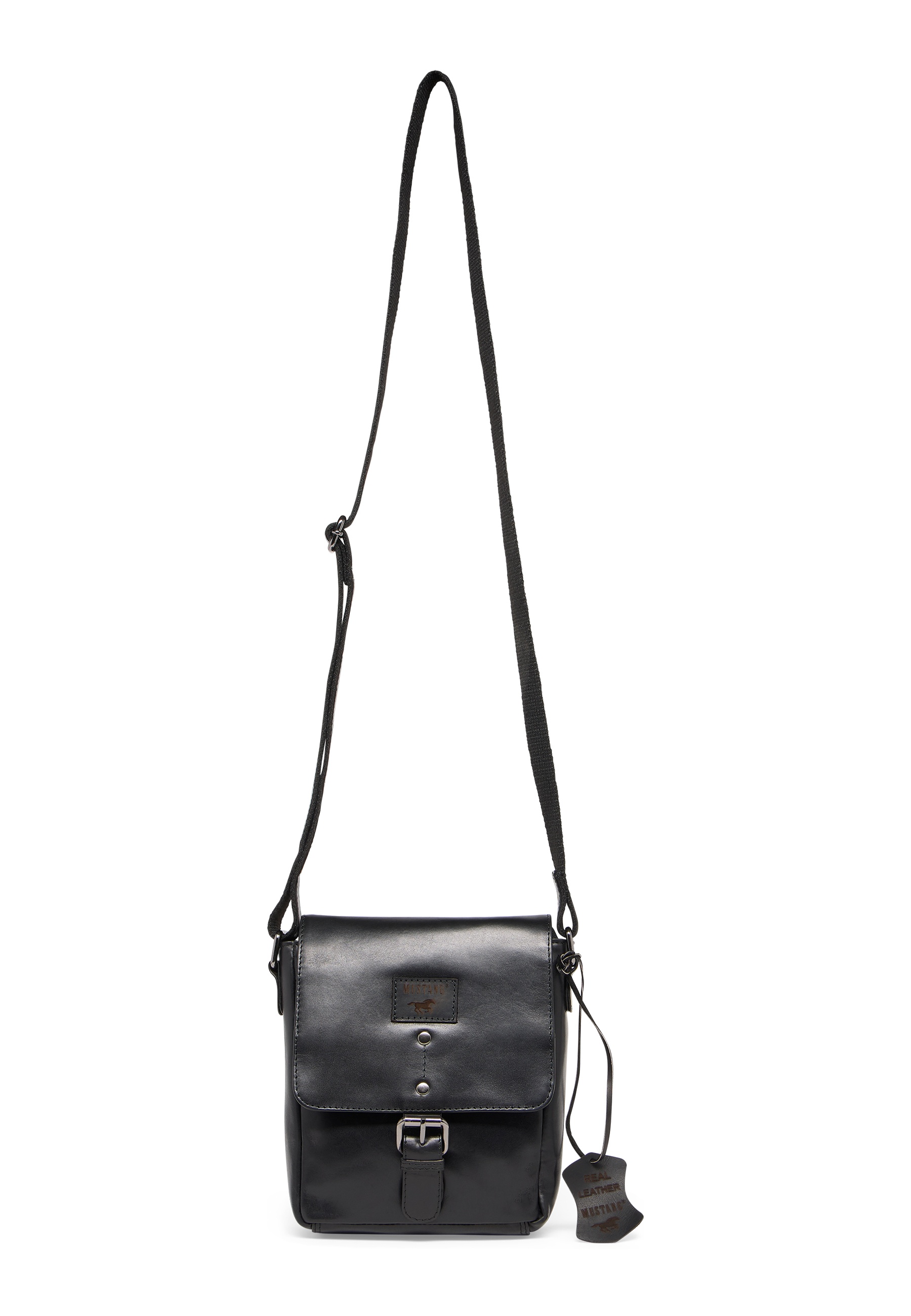 Mustang unisex Tasche Natal Shoulderbag Flap Small, schwarz