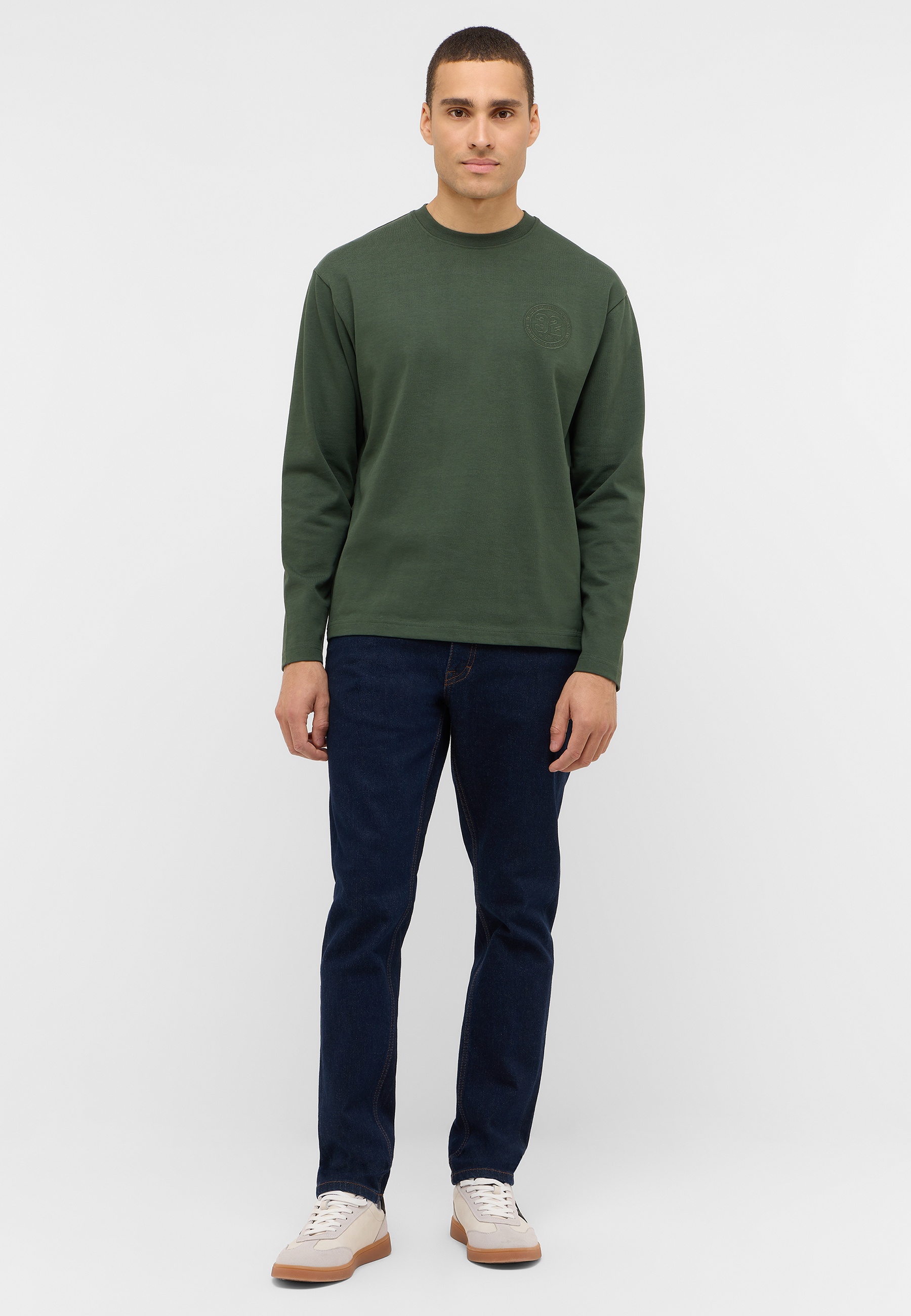 Langarm, Pullover, Erwachsener, Mann, Person