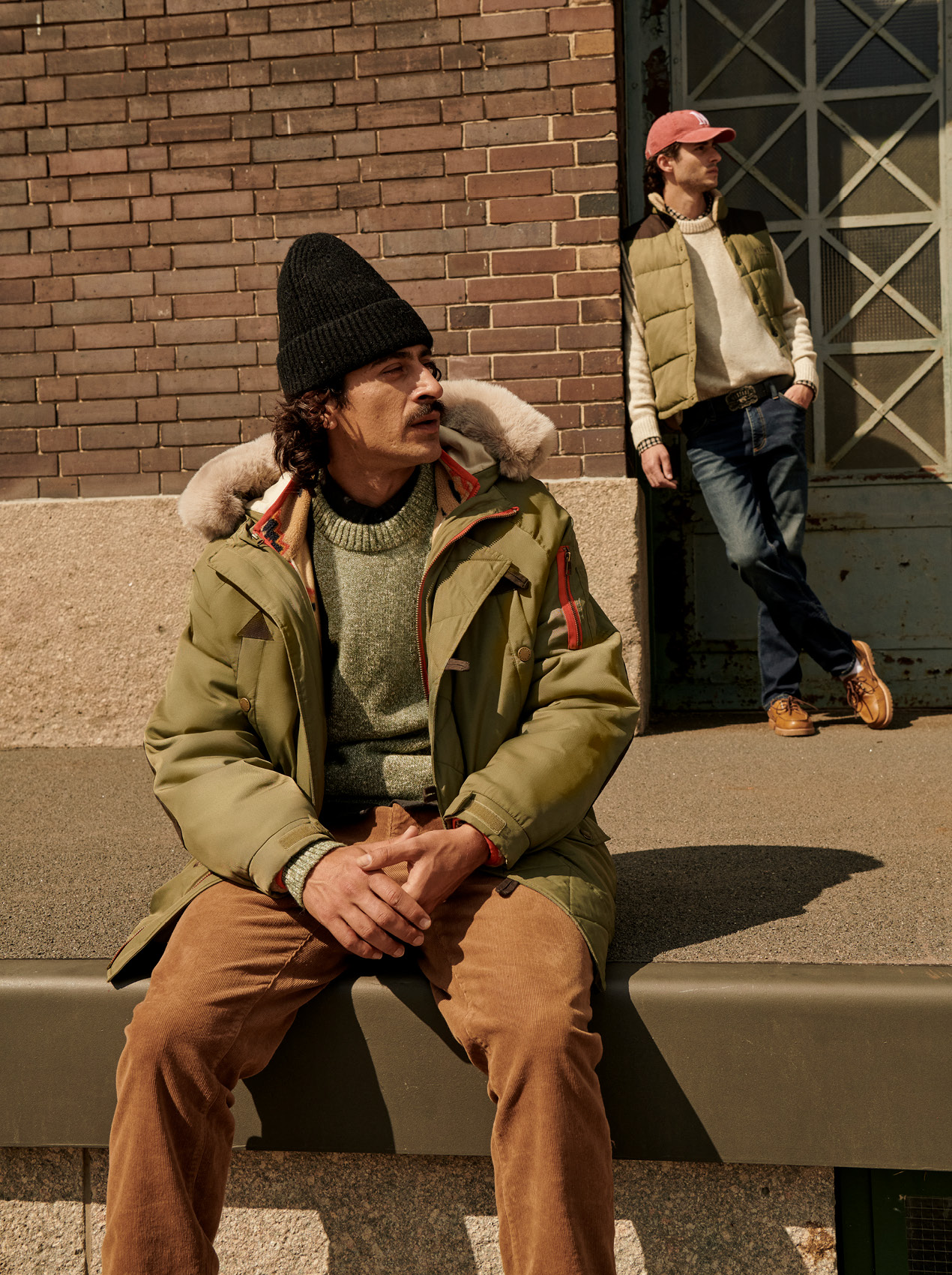 Mütze, Hut, Hosen, Mantel, Jacke