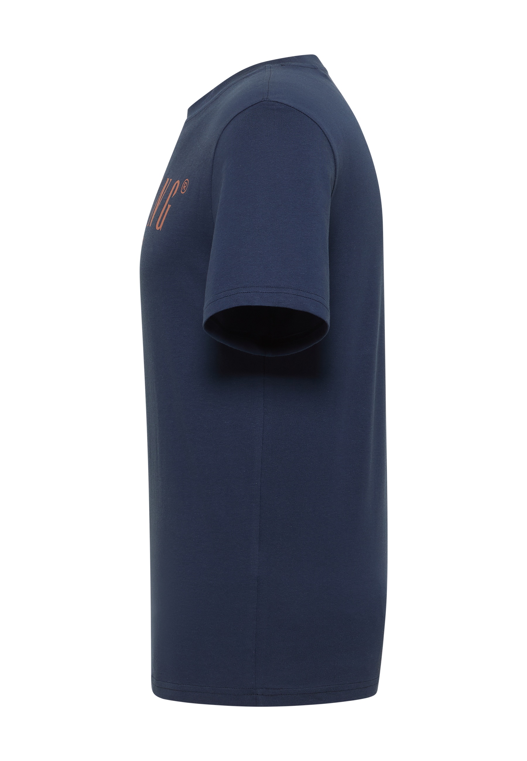 t-shirt, short sleeve, navy, cotton, plain