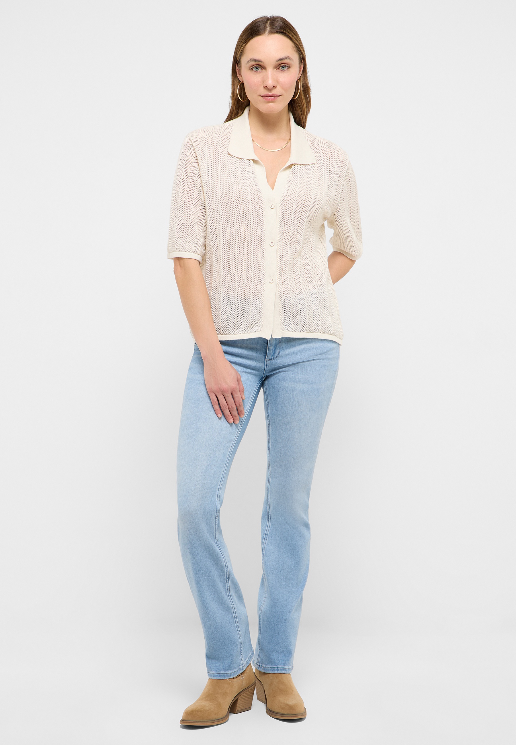 Bluse, Hosen, Leinen, Jeans, Person