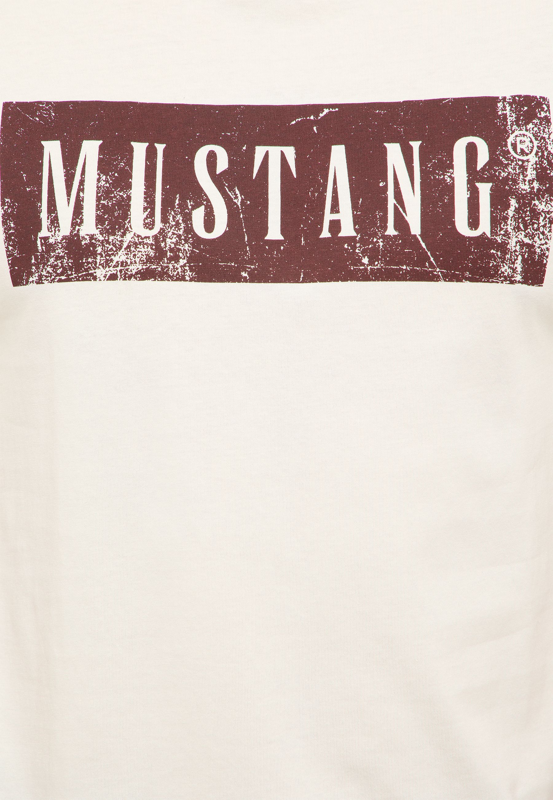 mustang, logo, grafik, t-shirt, druck