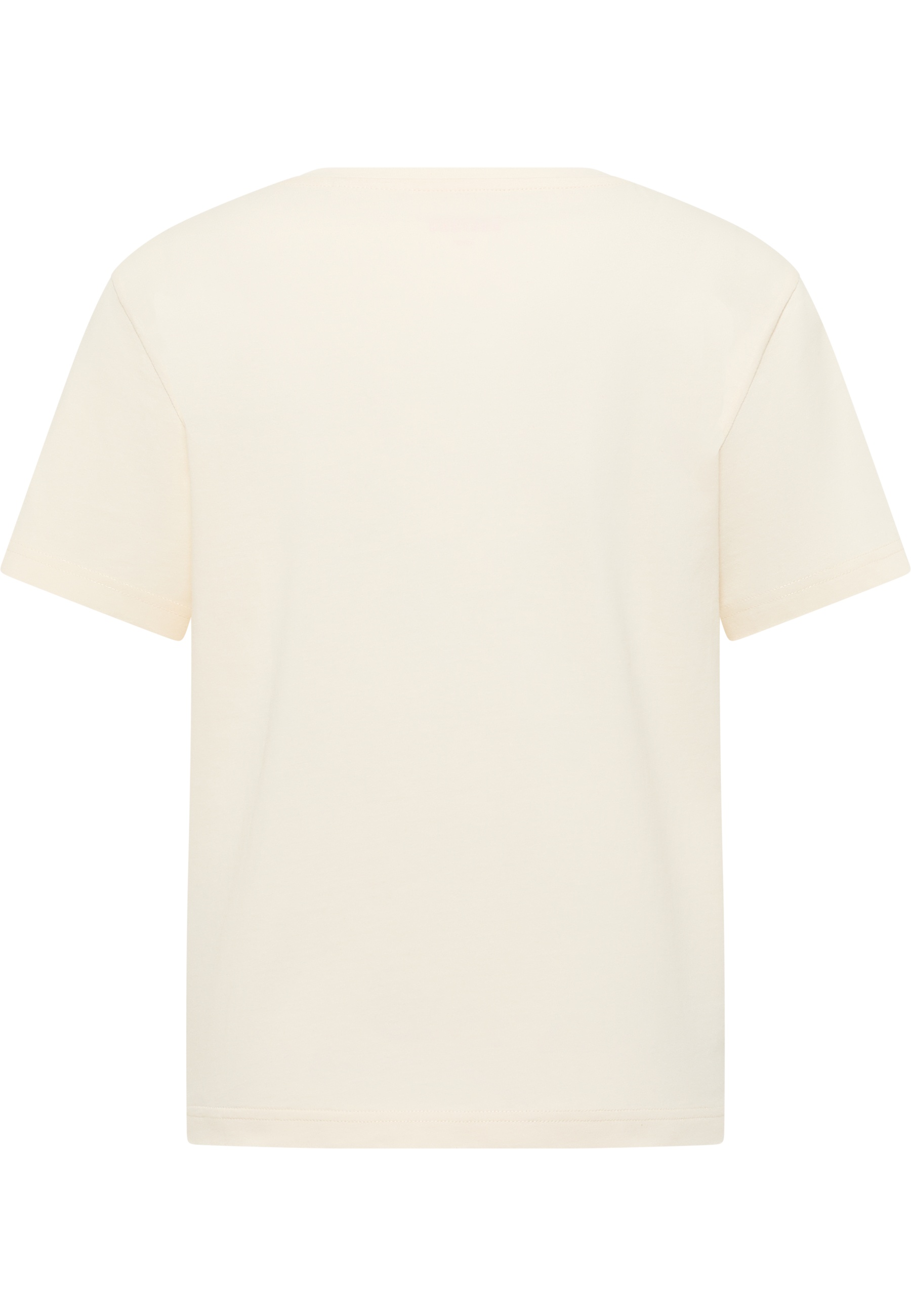 T-Shirt, Kurzarm, Weiß, Basic, Halsausschnitt rund