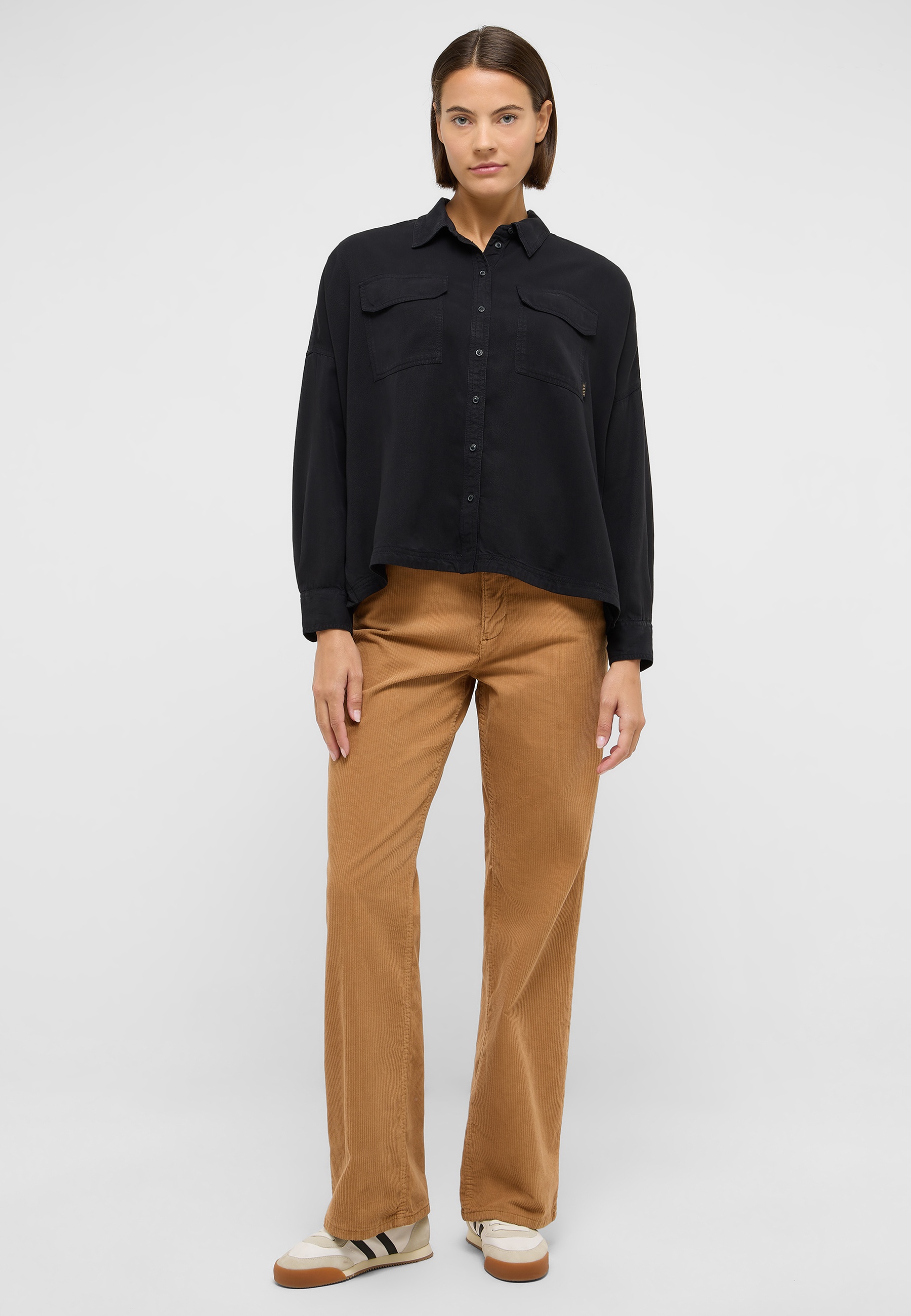 Hemd, Hosen, Langarm, Mann, Person