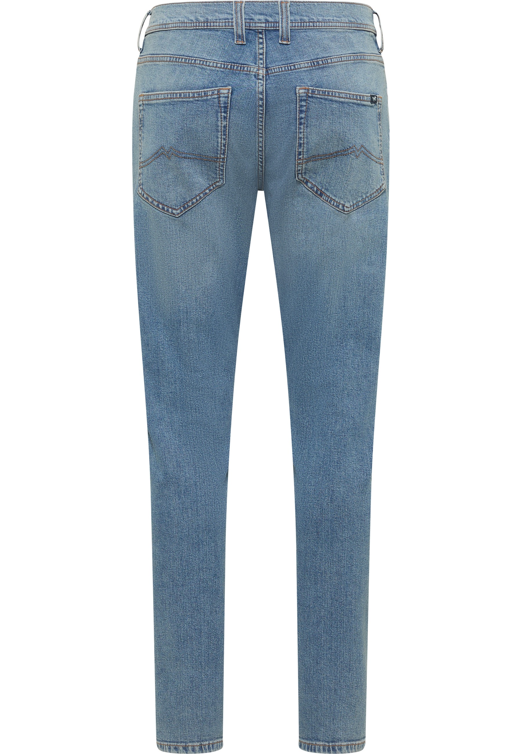 Jeans, Blau, Denim, Hüfttaschen, Straight Leg