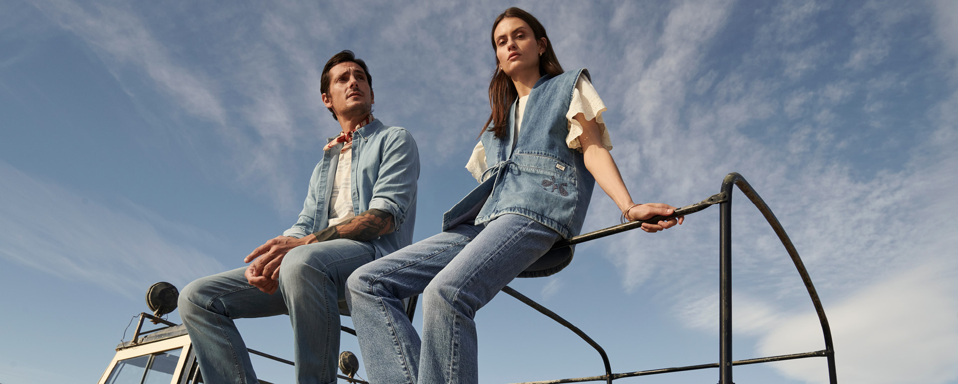 jeans, denim, jacke, weste, outdoor