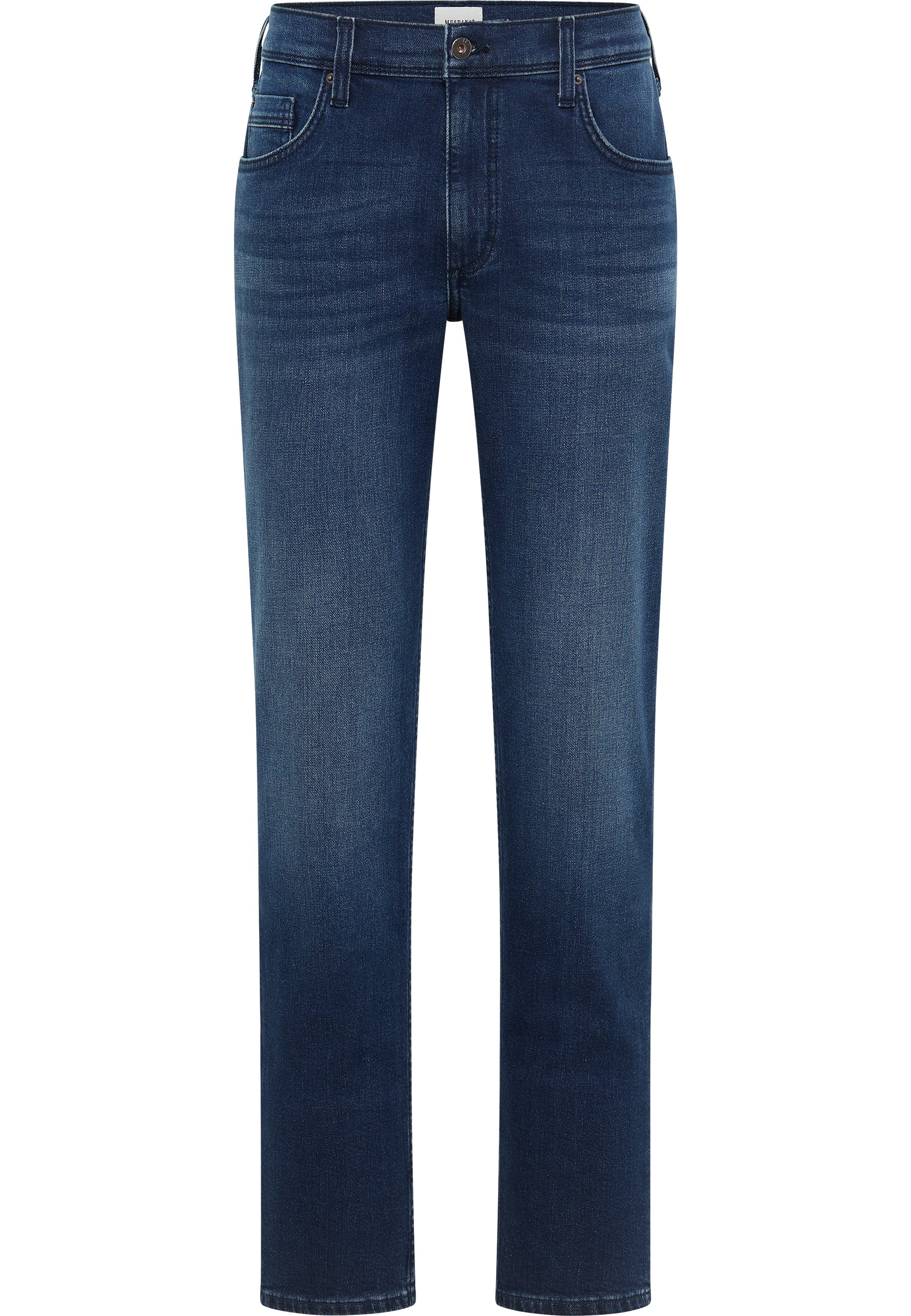 Mustang Herren Jeans Style Washington Straight, blau dunkel