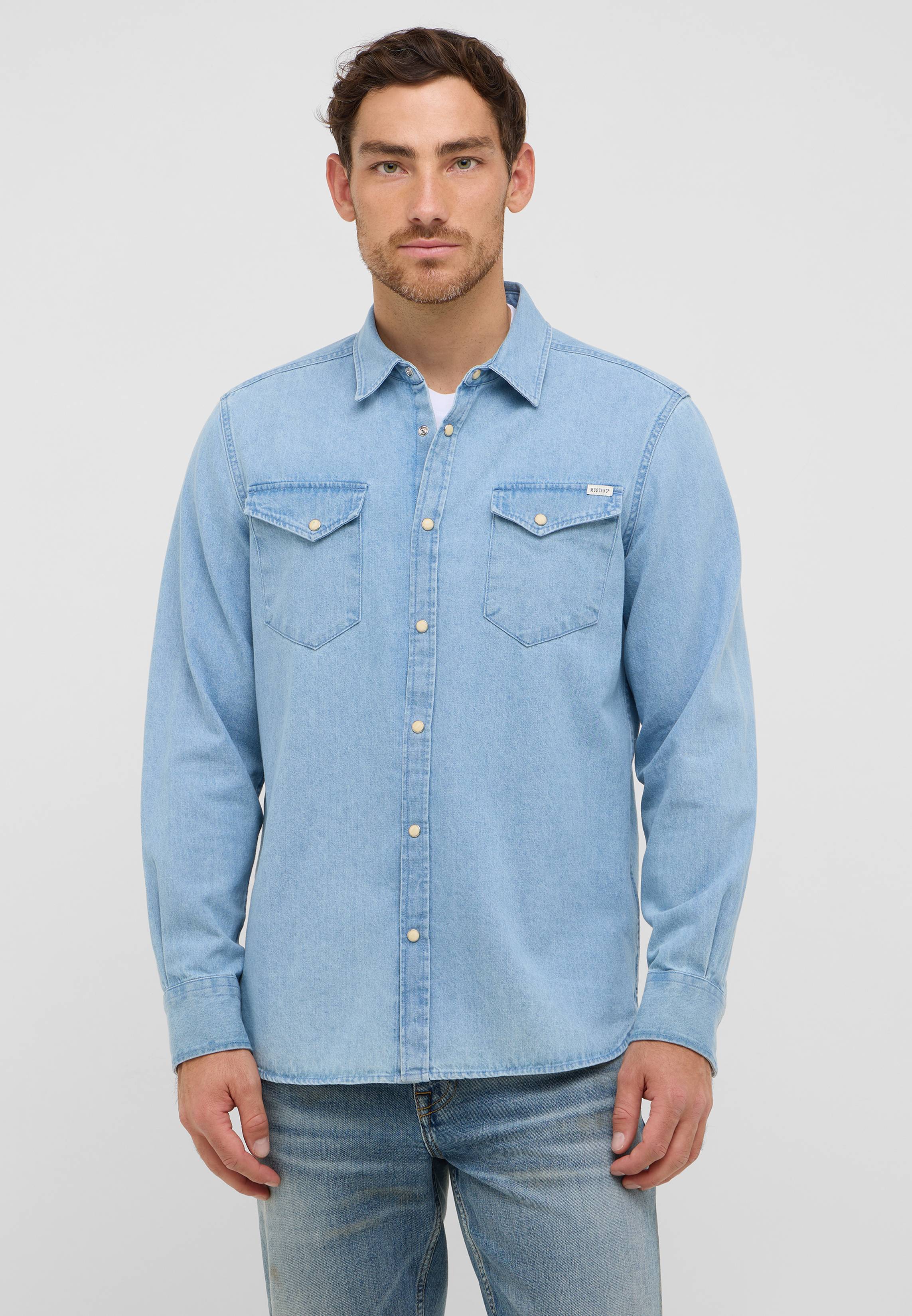 Langarmhemd Style Duver Hemd, Langarm, Hosen, Ärmel, Jeans