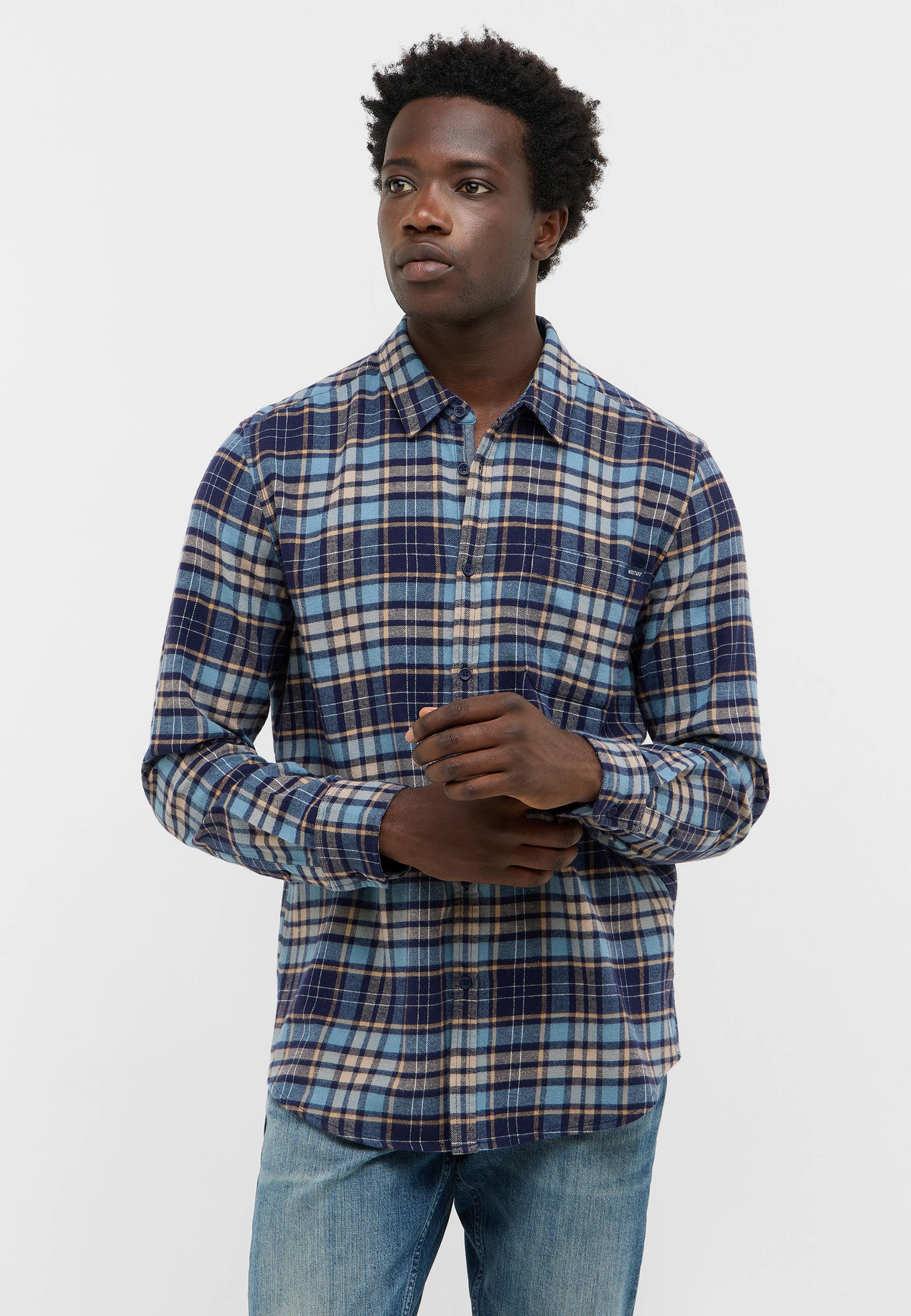 Hemd, Langarm, Kleid, Hemd, Mann, Person