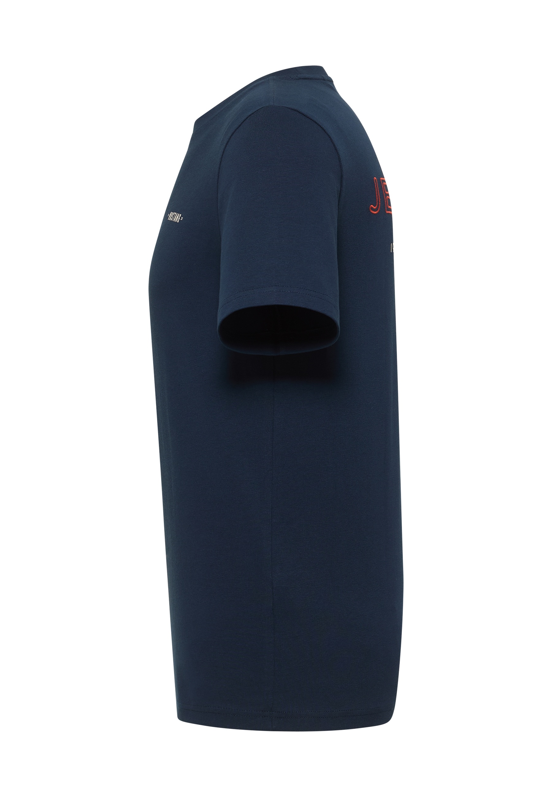 T-Shirt, Marineblau, Kurzarm, Rundhals, Unisex