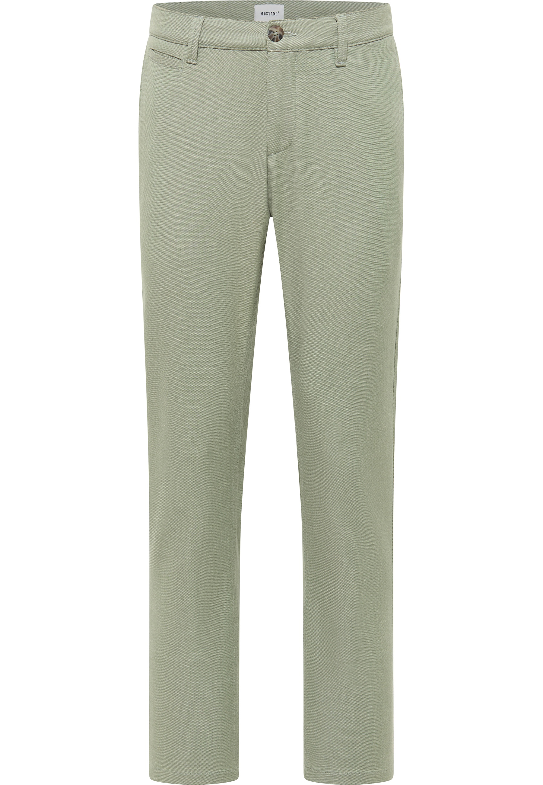 Mustang Herren Hose Style Brad Chino, grün