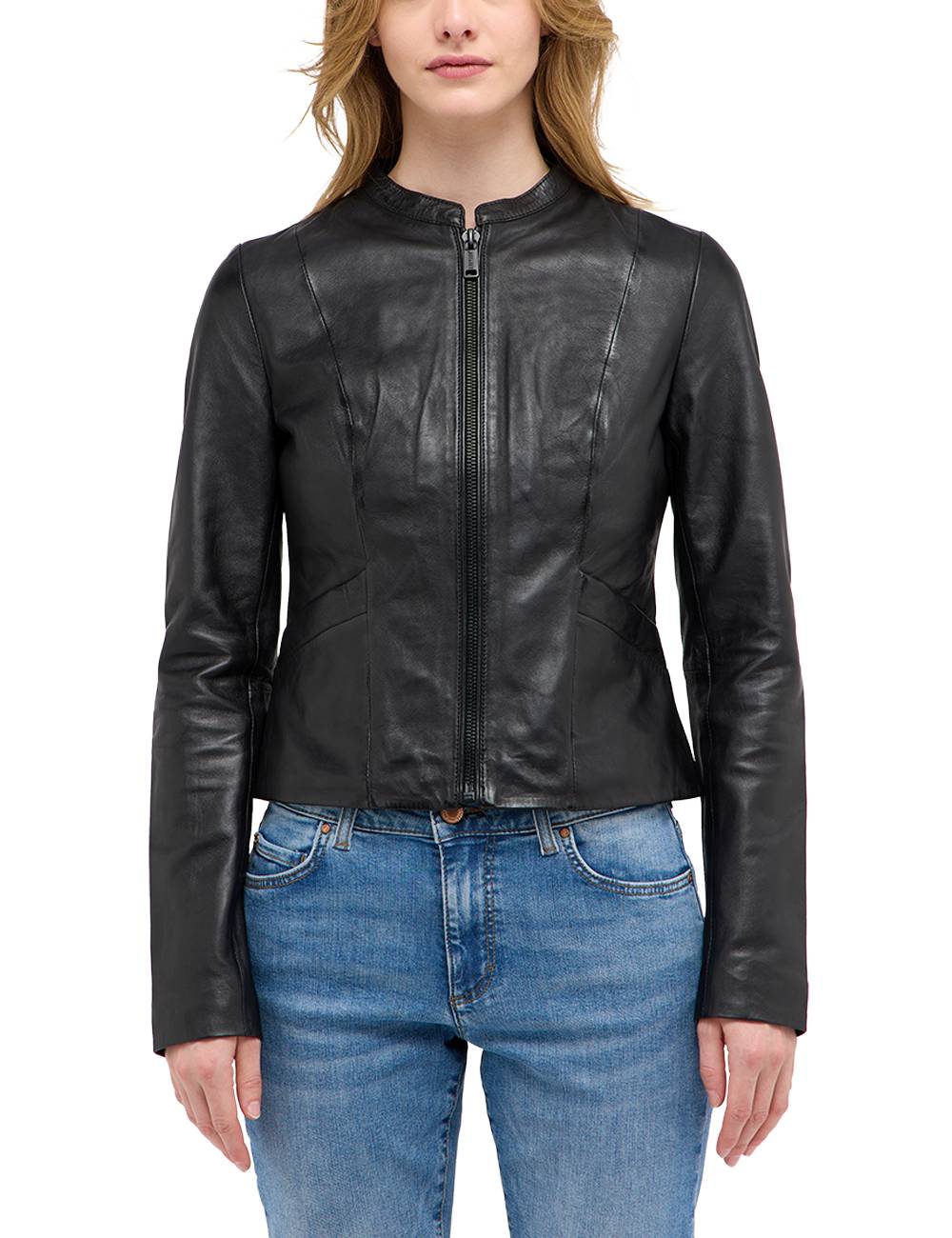 Bekleidung, Mantel, Jacke, Jacke aus Leder