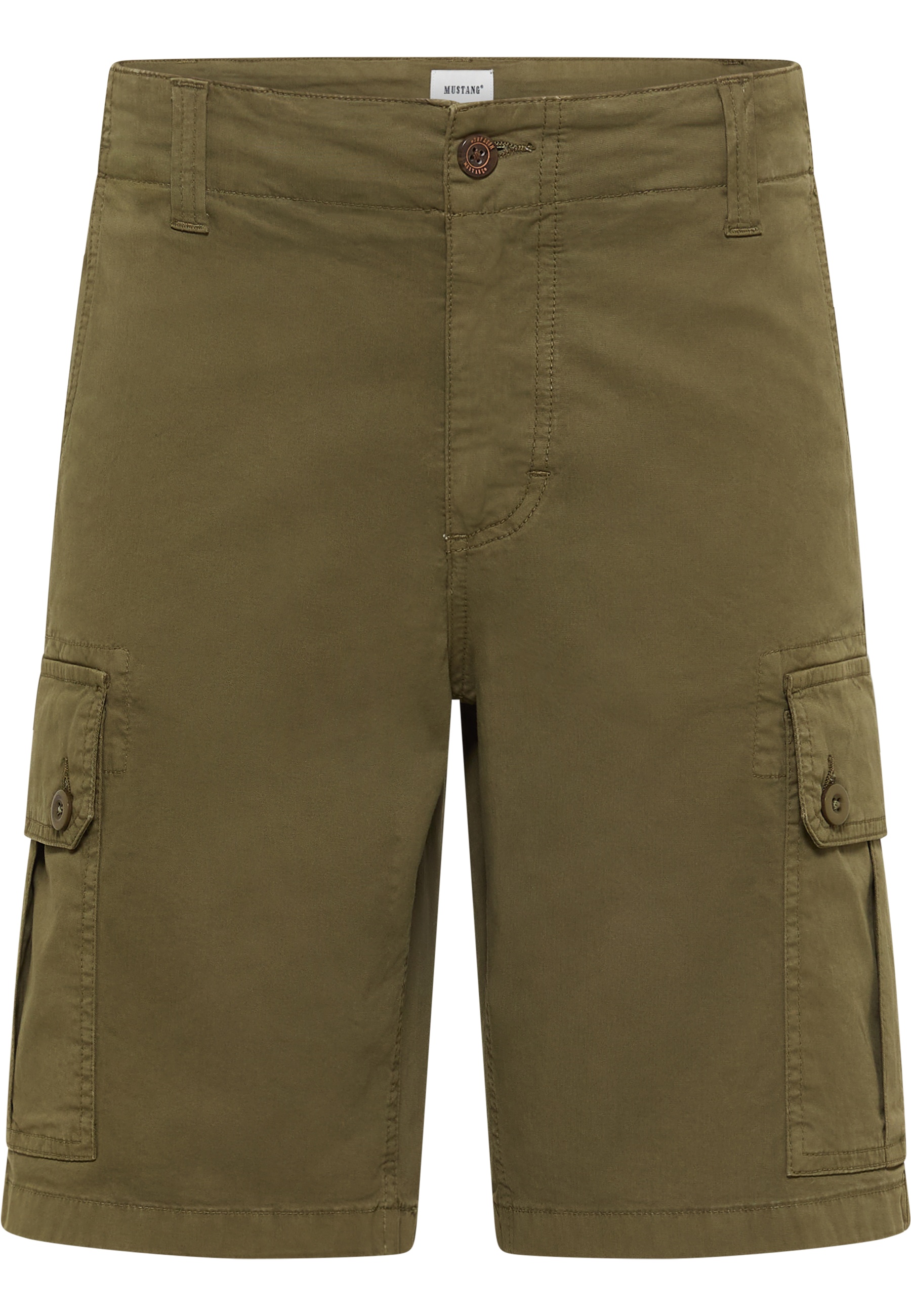 shorts, cargo shorts, olive, olive green, front button