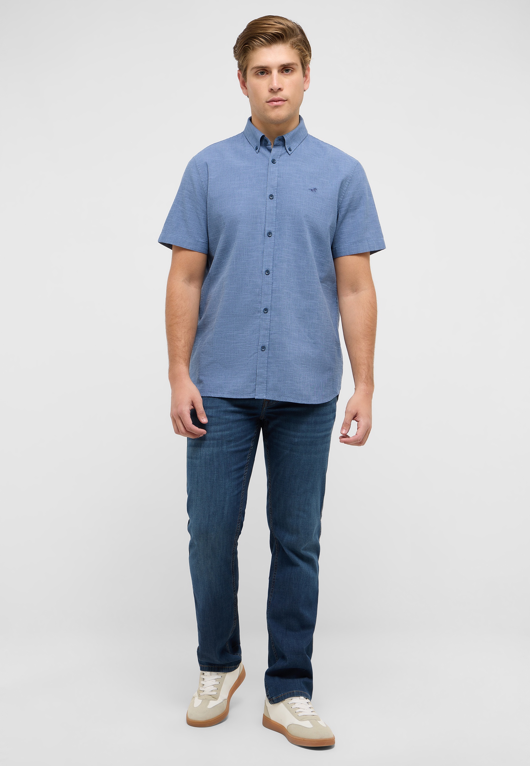 Hosen, Hemd, Jeanshose, Person, Leinen