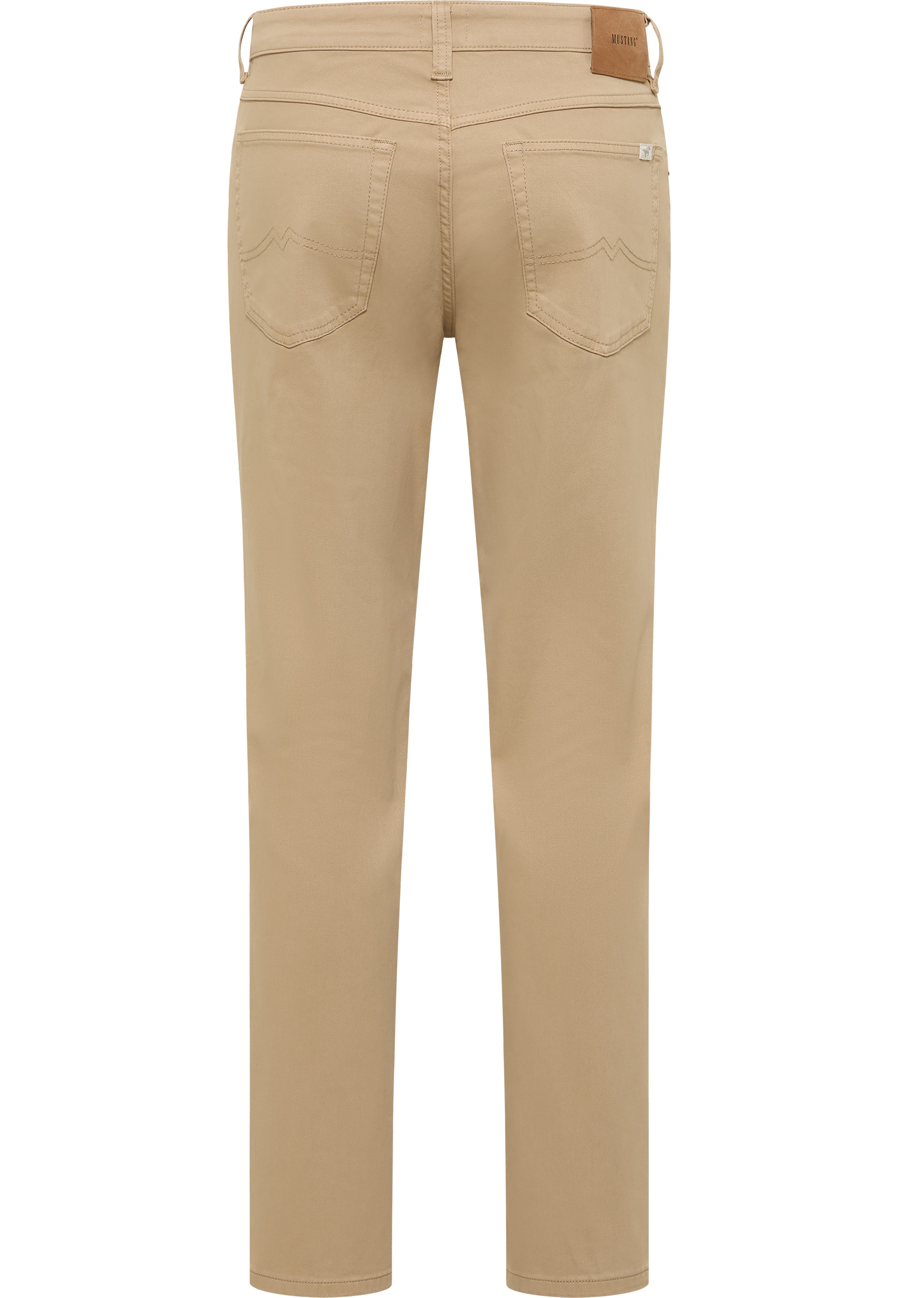 Chinos, Beige, Hose, Rückansicht, Stoff