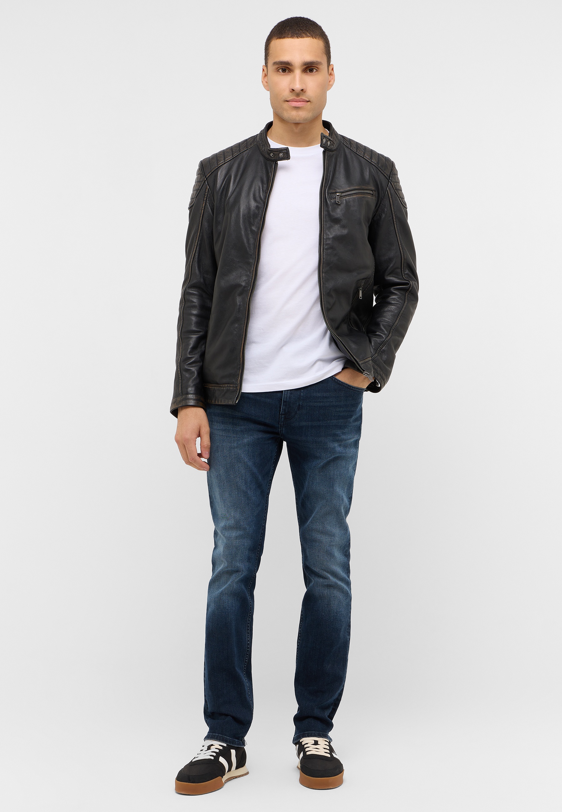 Mantel, Jacke, Hosen, Mann, Person