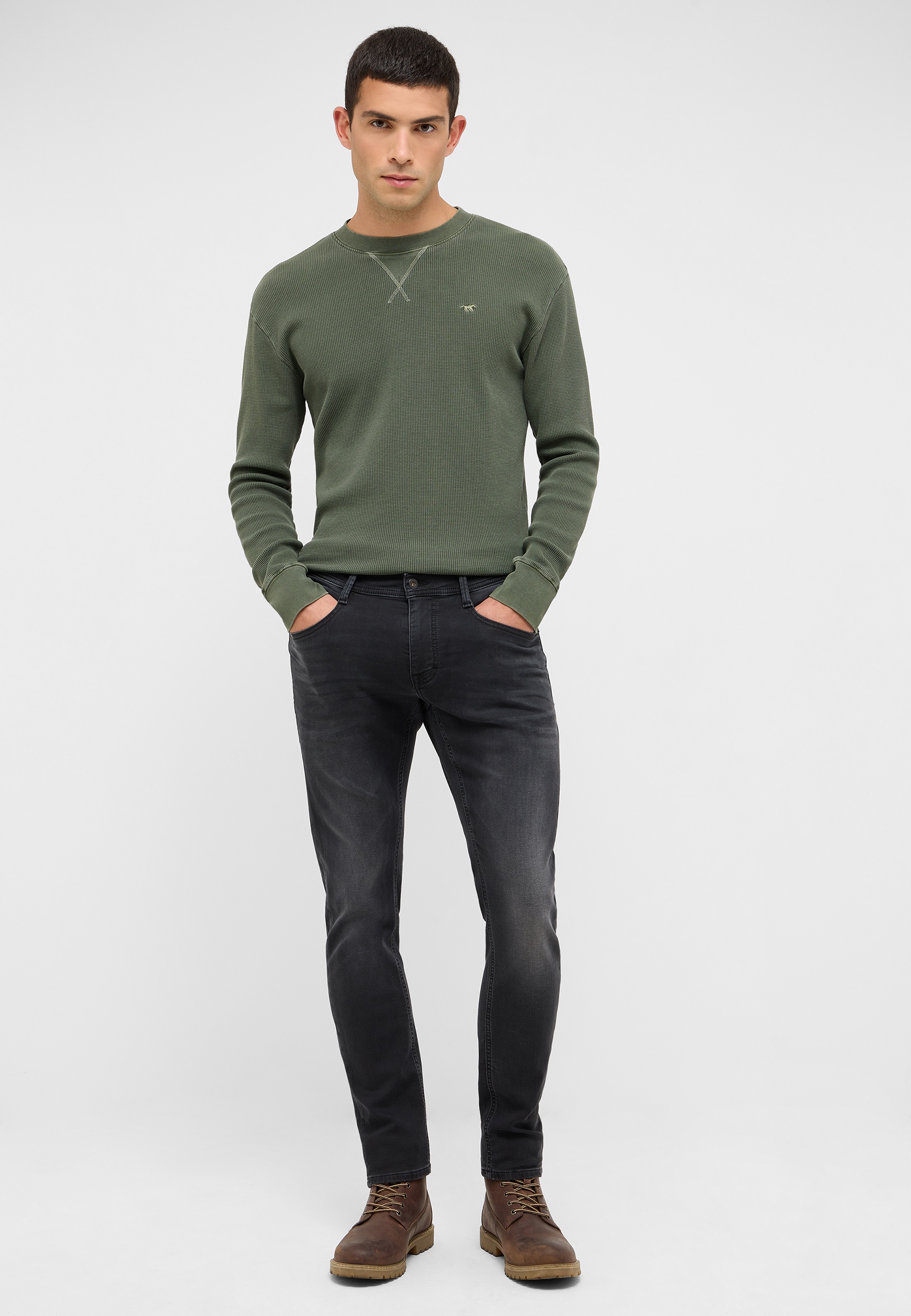 Langarm, Hosen, Erwachsener, Mann, Person