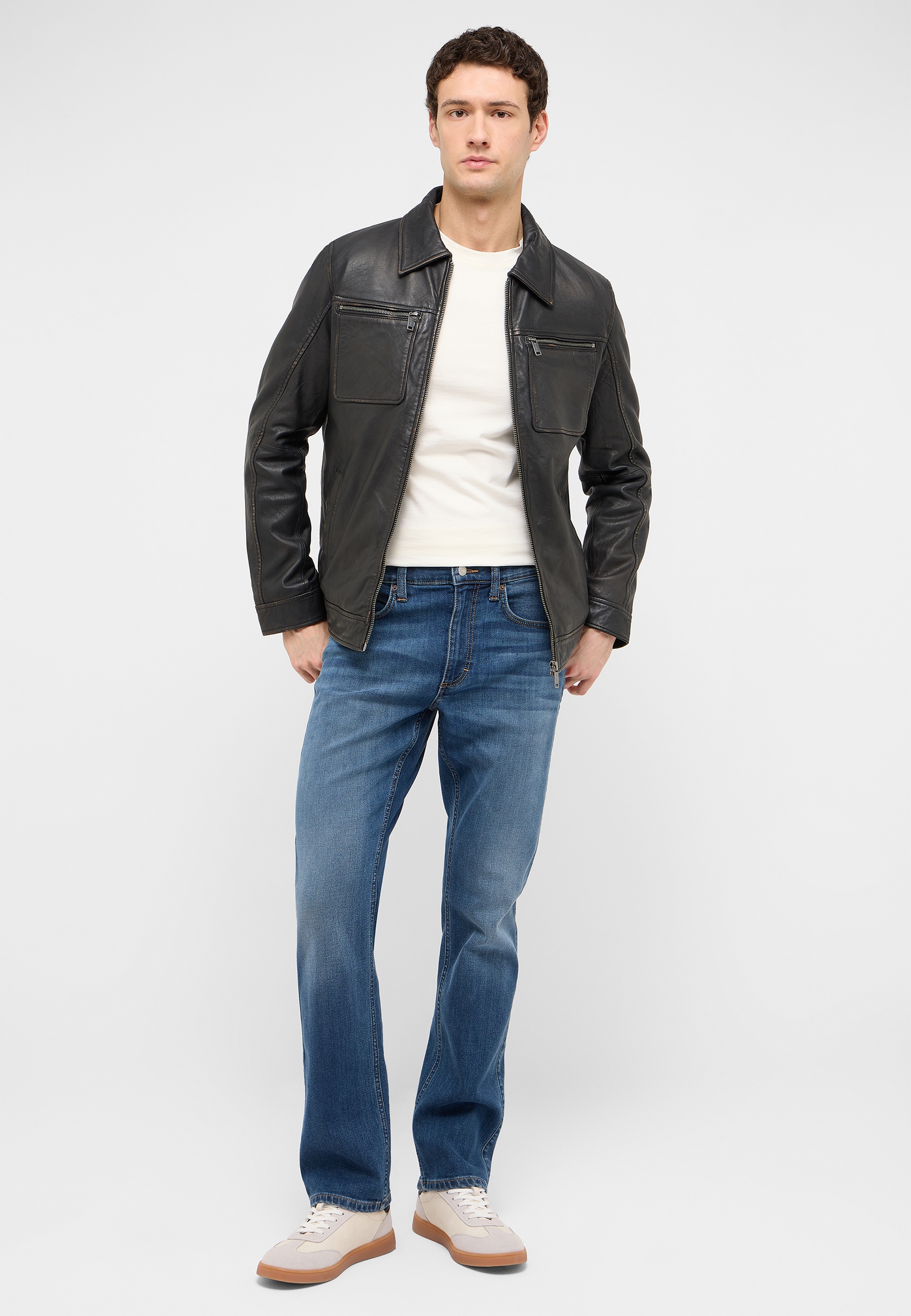 Jeans Style Tramper Straight Brushed