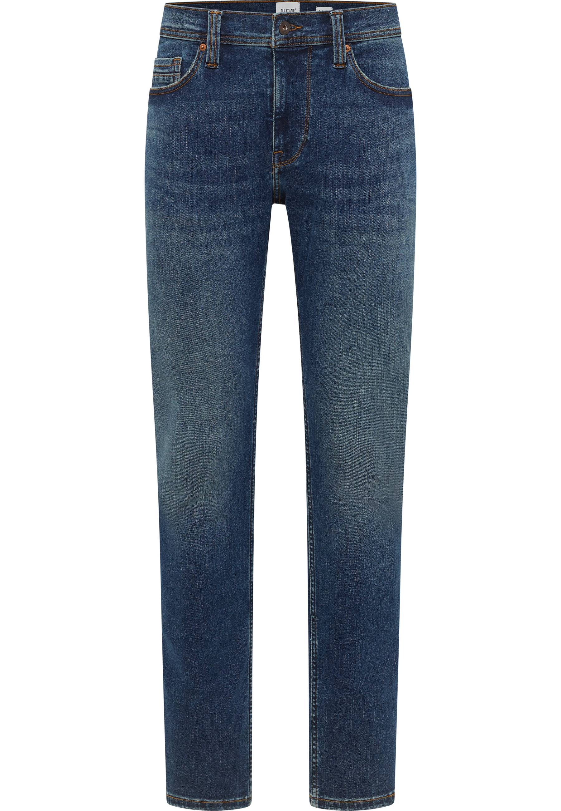Mustang Herren Jeans Style Vegas Slim, blau dunkel