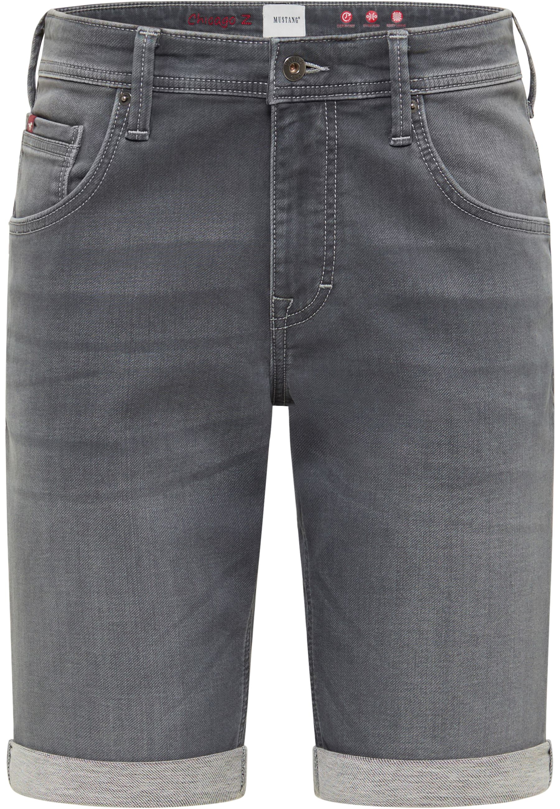 Mustang Herren Jeans-Short Style Chicago Shorts Z, schwarz dunkel