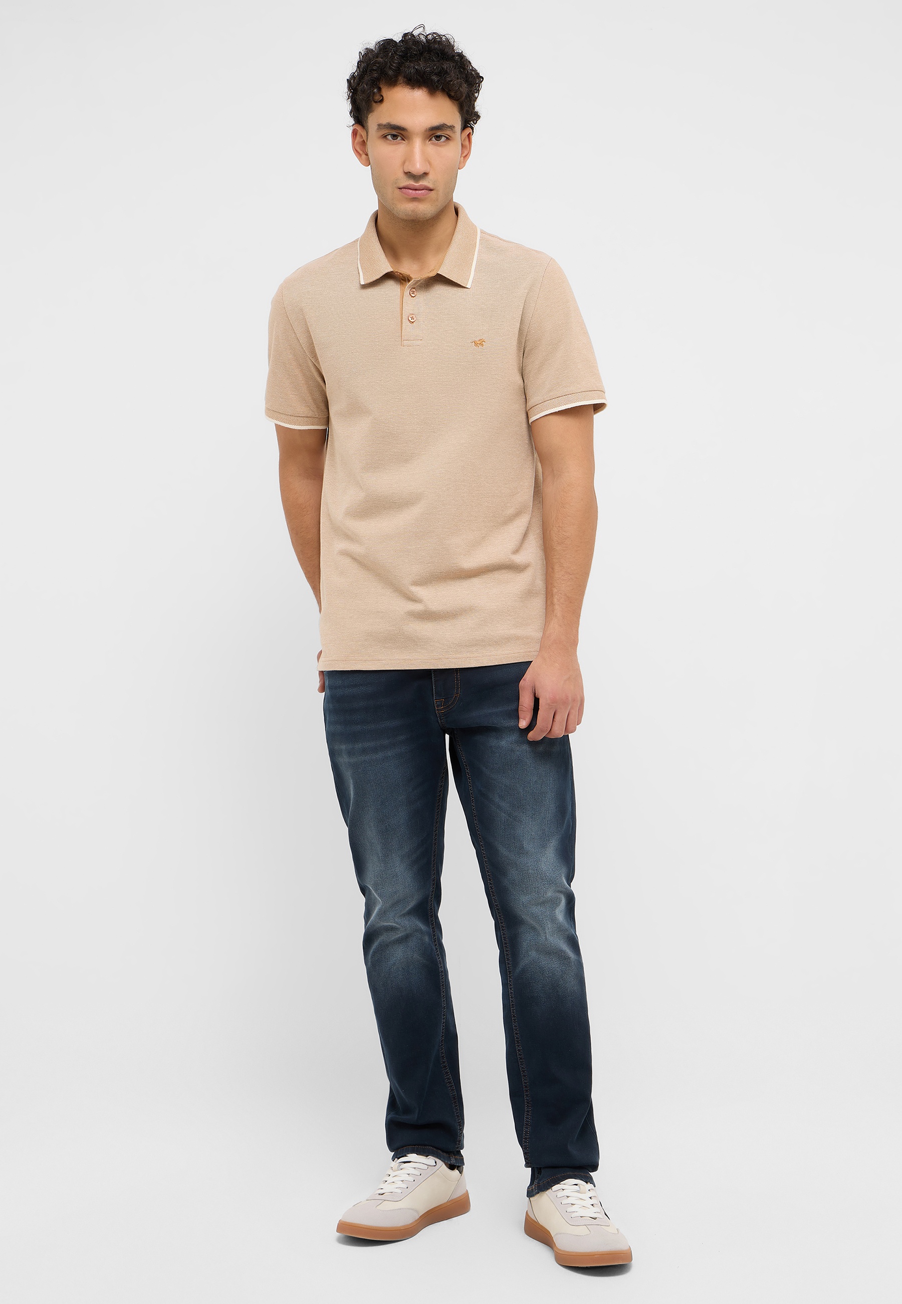 T-shirt, Jeans, Hosen, Leinen, Person