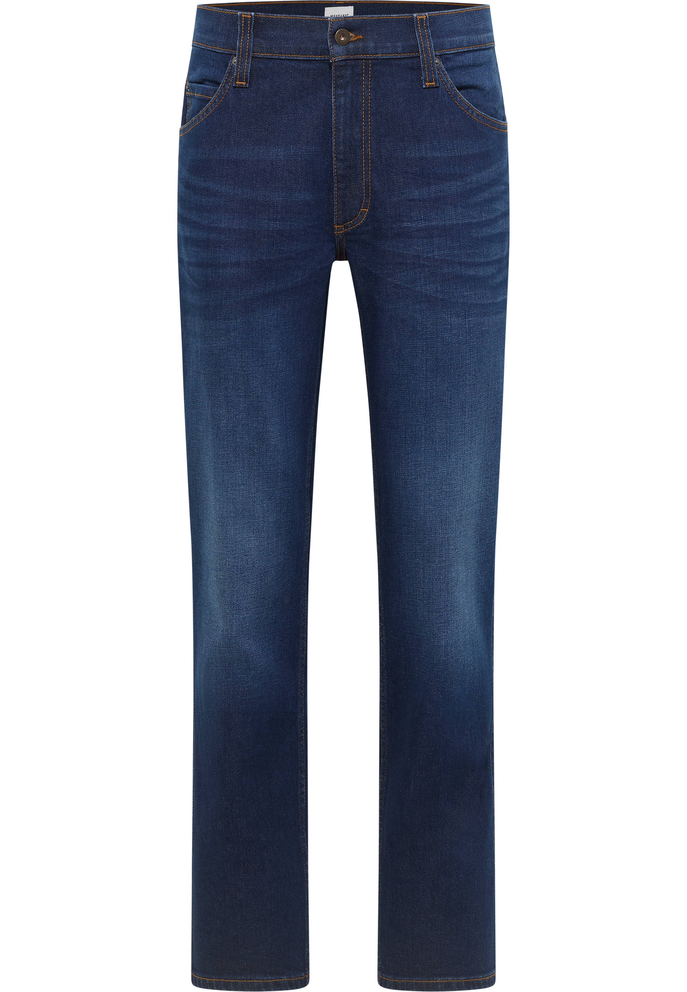 Mustang Herren Jeans Style Tramper Straight, blau dunkel