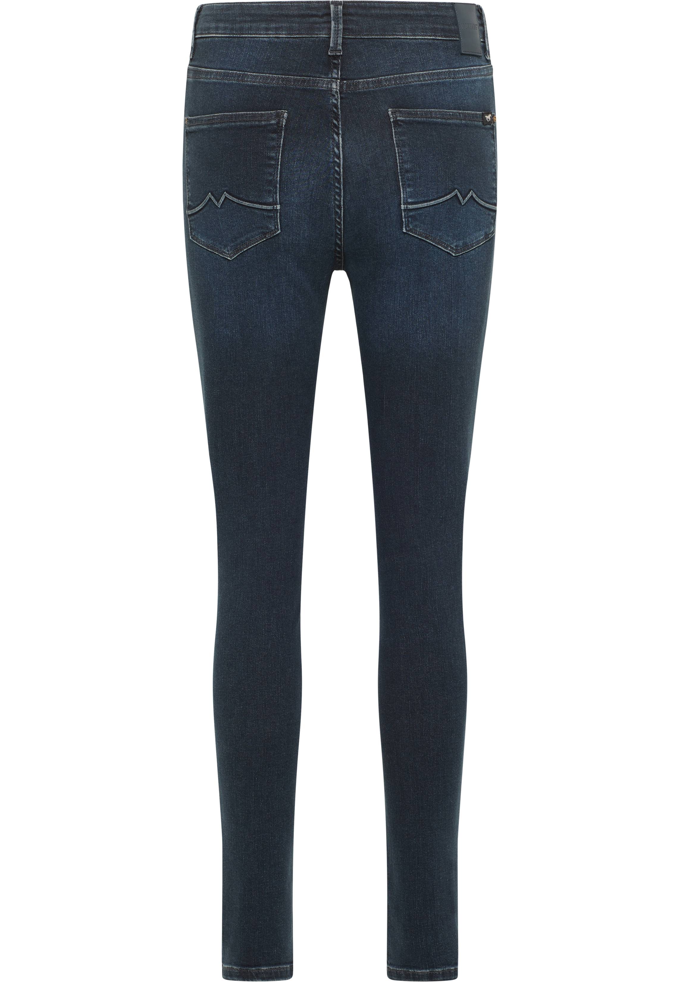Mustang Damen Jeans Style Georgia Super Skinny, blau dunkel