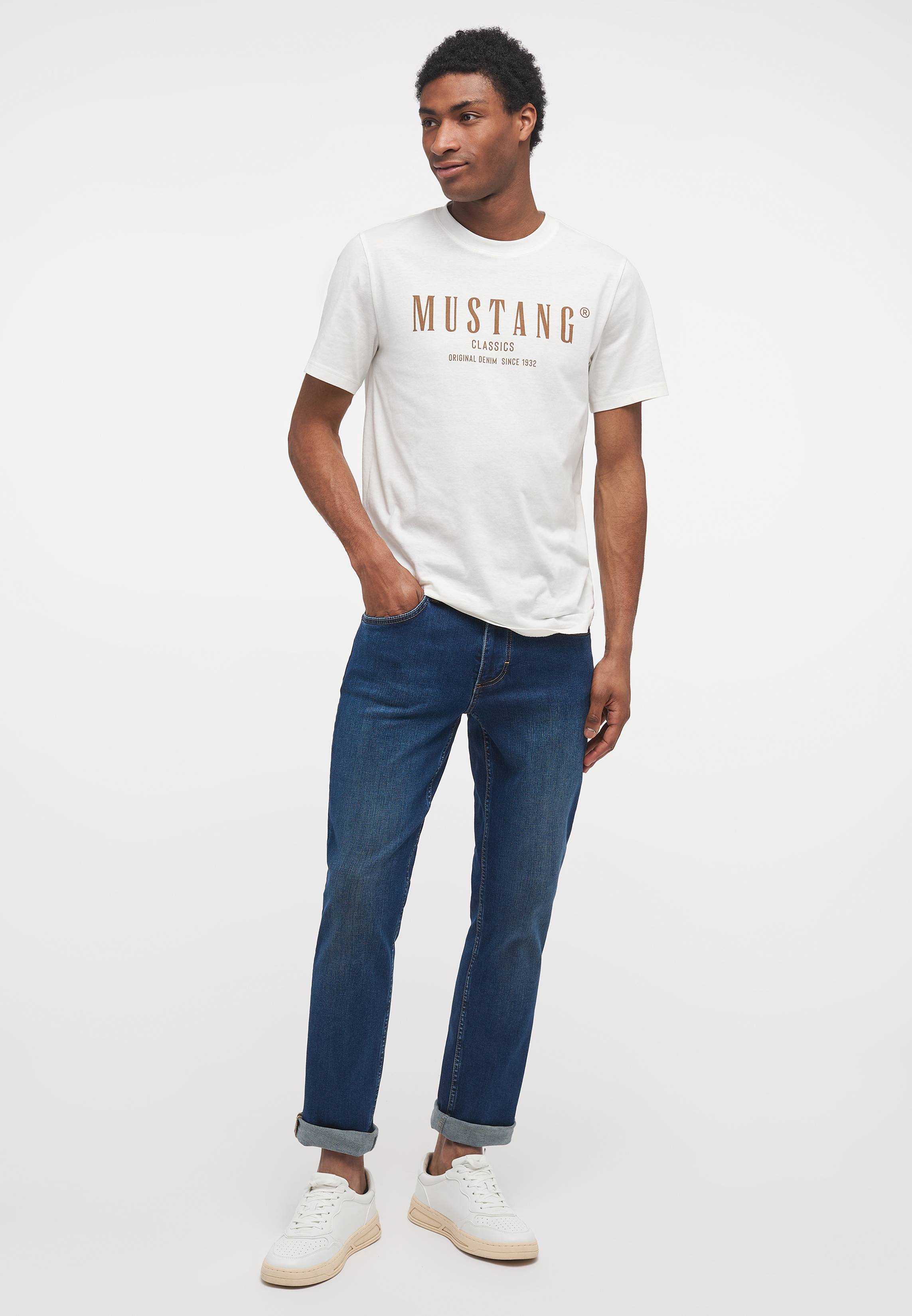Hosen, T-shirt, Jeanshose, Mann, Person