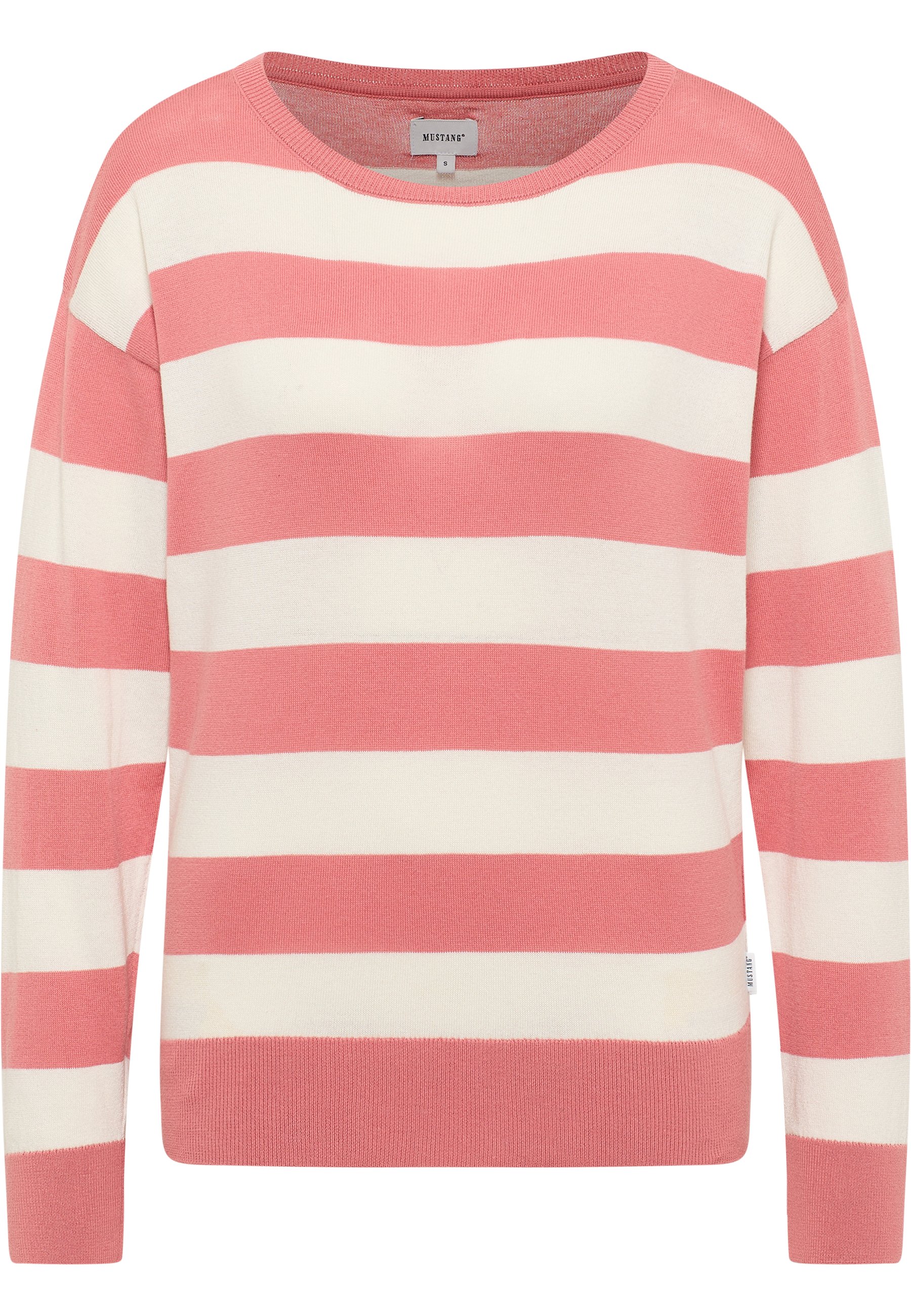 Mustang Damen Langarmpullover Style Marianna, bunt