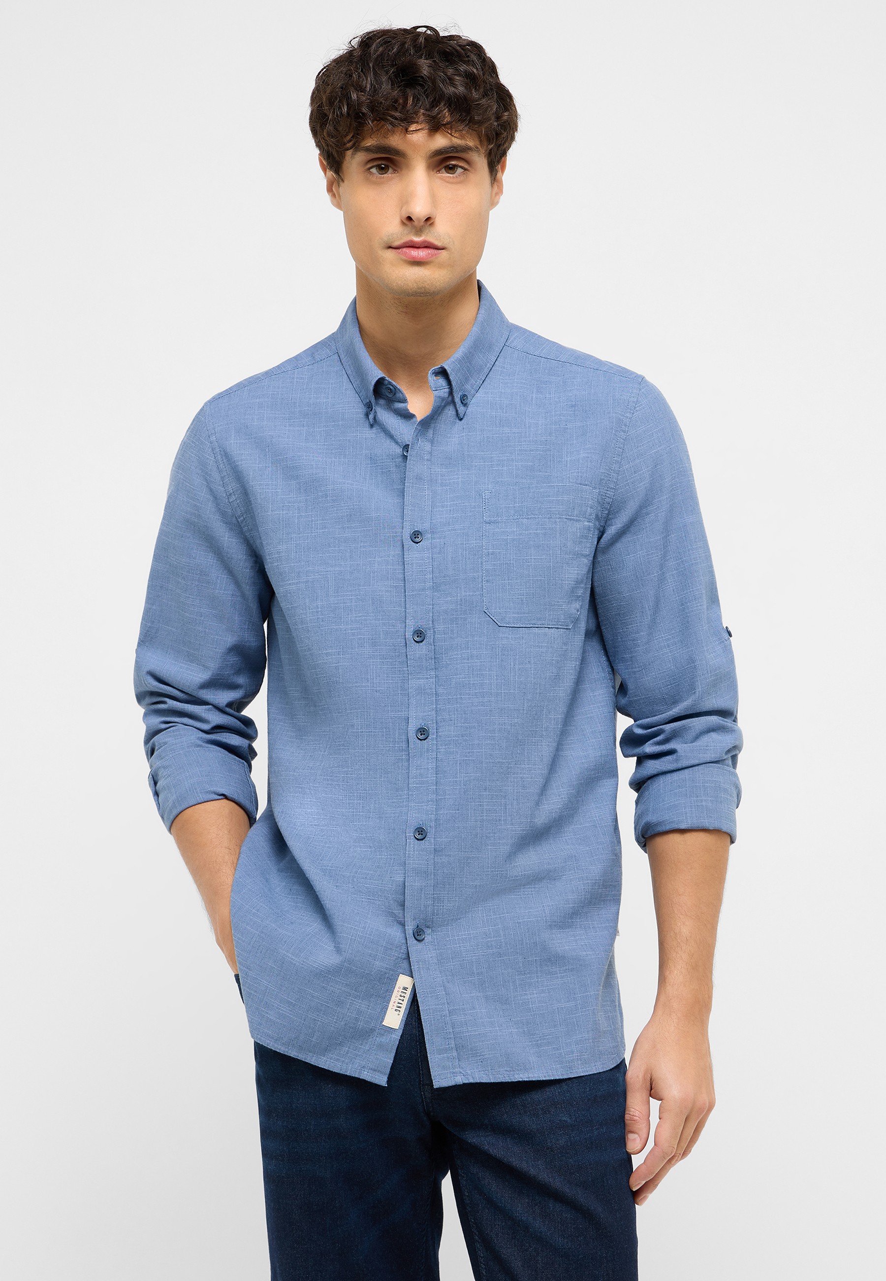 Hemd, Kleid, Hemd, Langarm, Mann, Person