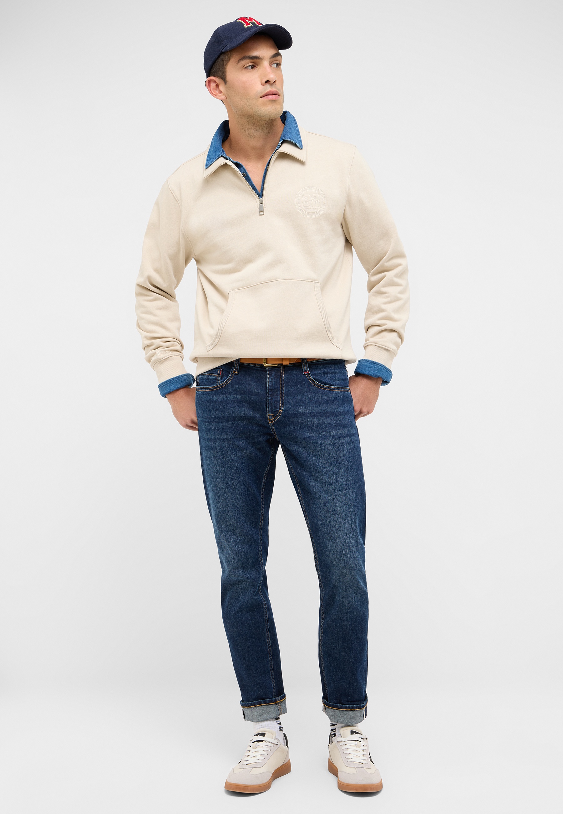 Mustang Herren Jeans Style Oregon Slim, mittelblau