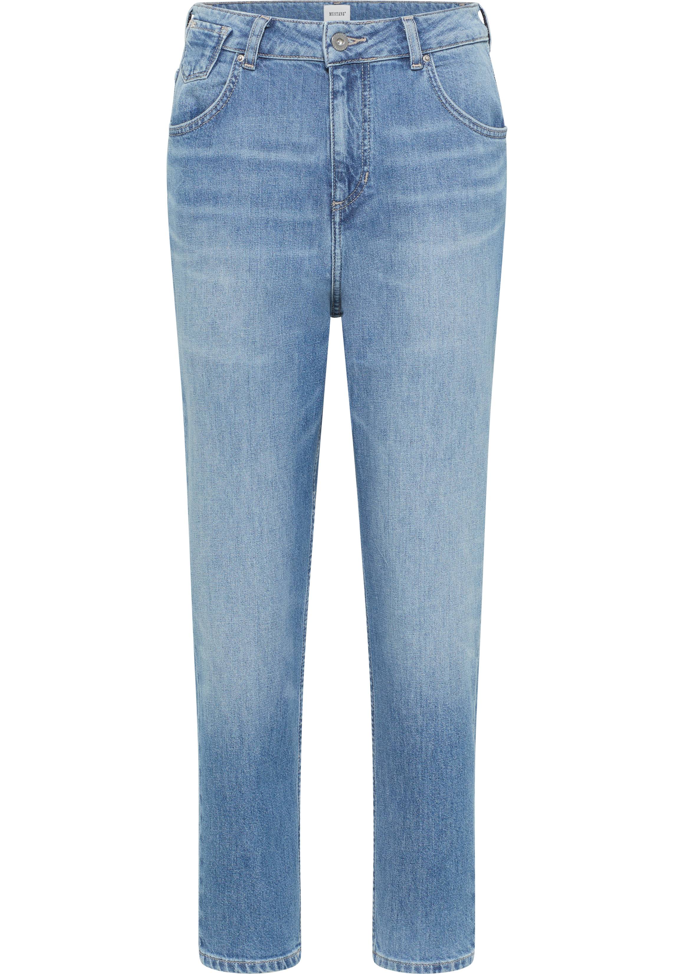Mustang Damen Jeans Style Charlotte Tapered, hellblau