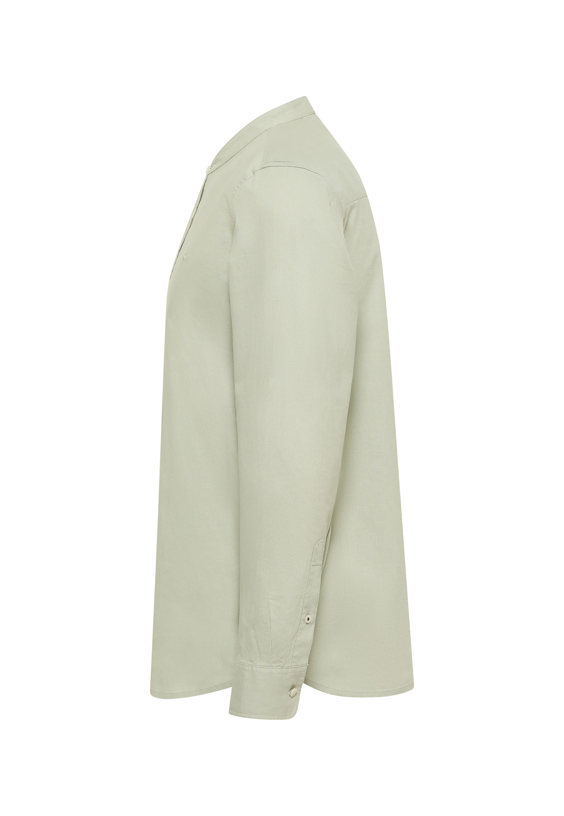 Jacket, Langarm, Leinen, Helles Grün, Knopfmanschette