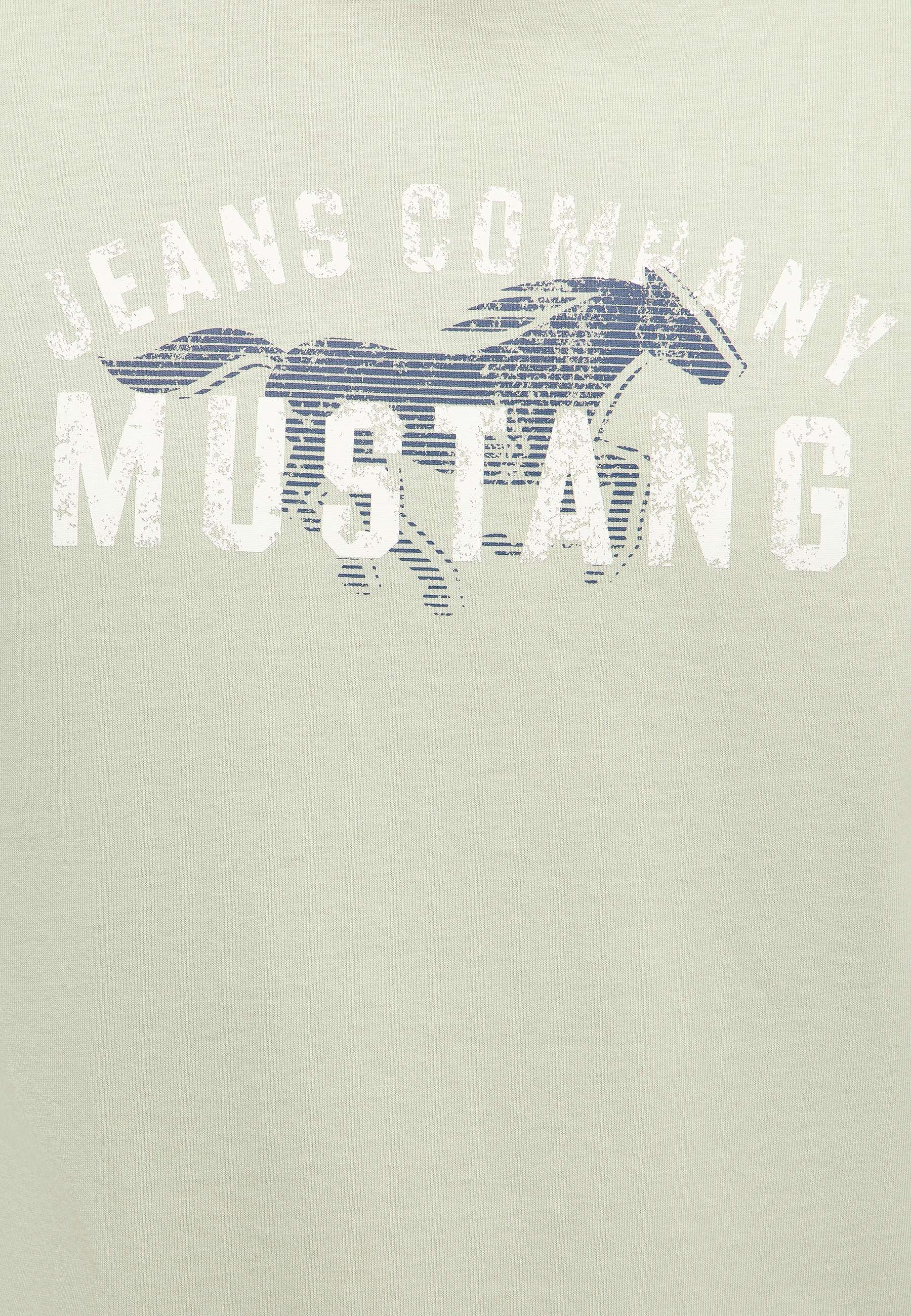 T-Shirt, Bequem, Pferd Grafik, Motiv Grafik, Kurzarm