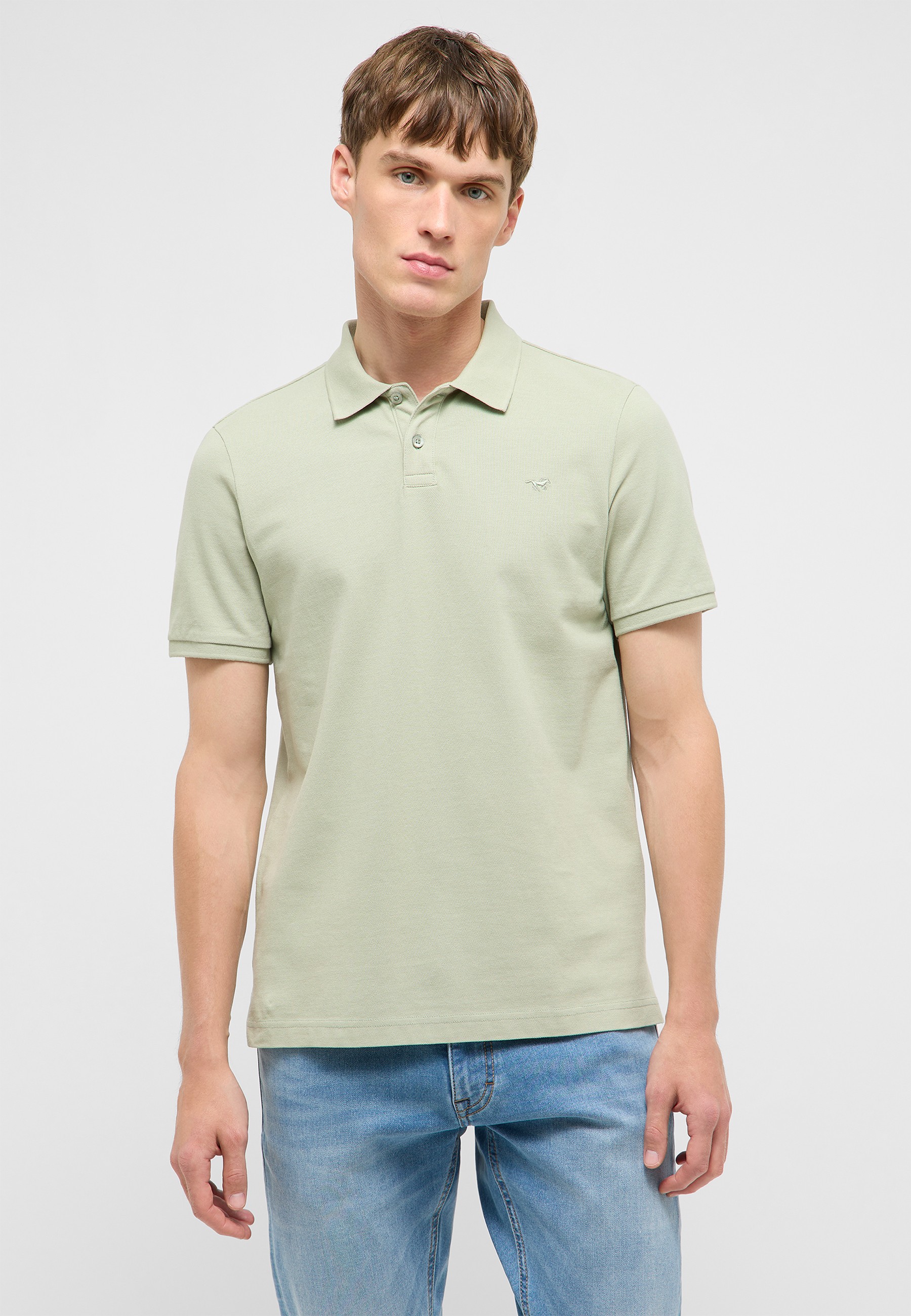 polo, polohemd, polo-shirt, kurzarm, unicolor