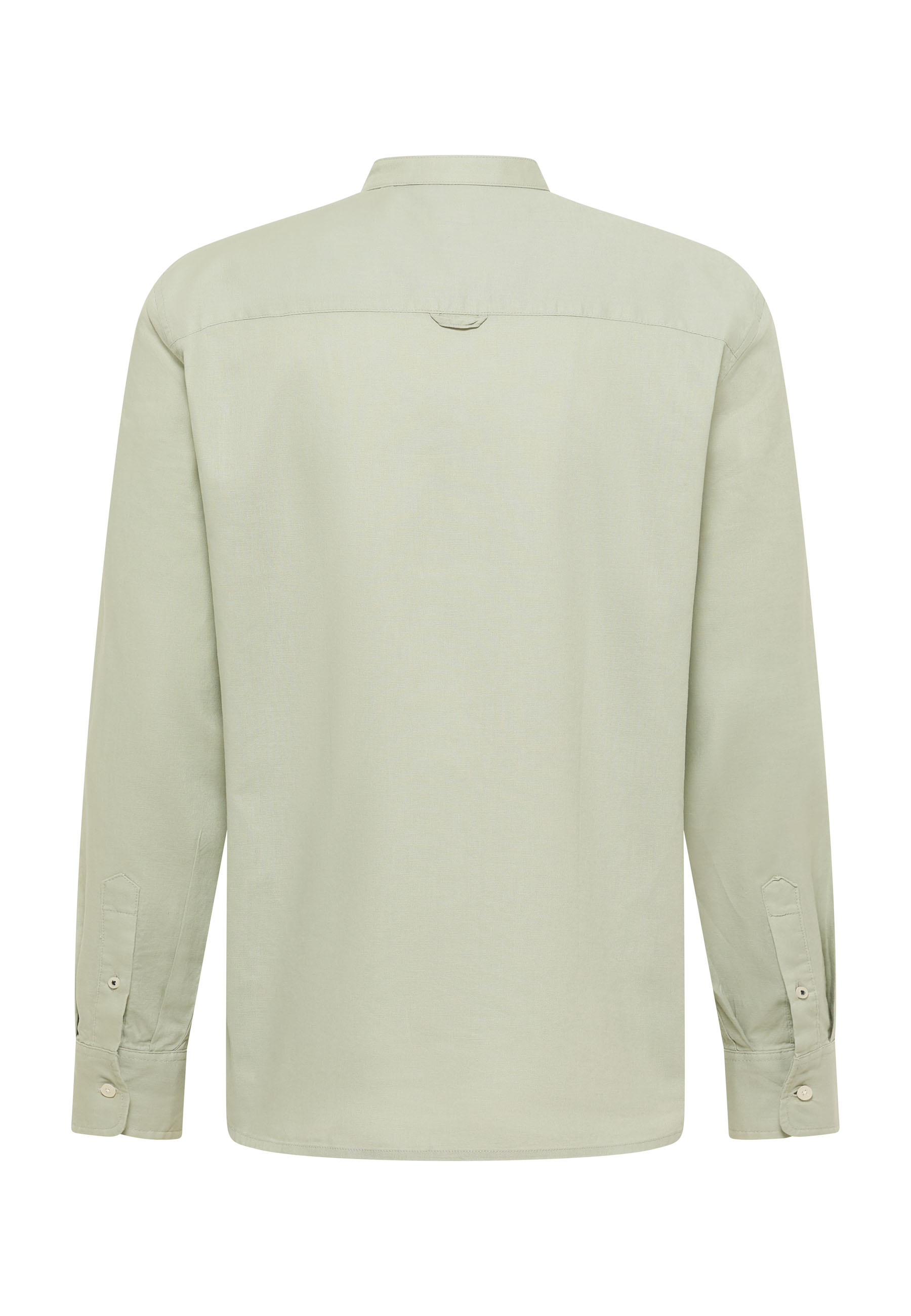Hemd, Langarm, Kragen, Knopfleiste, Beige