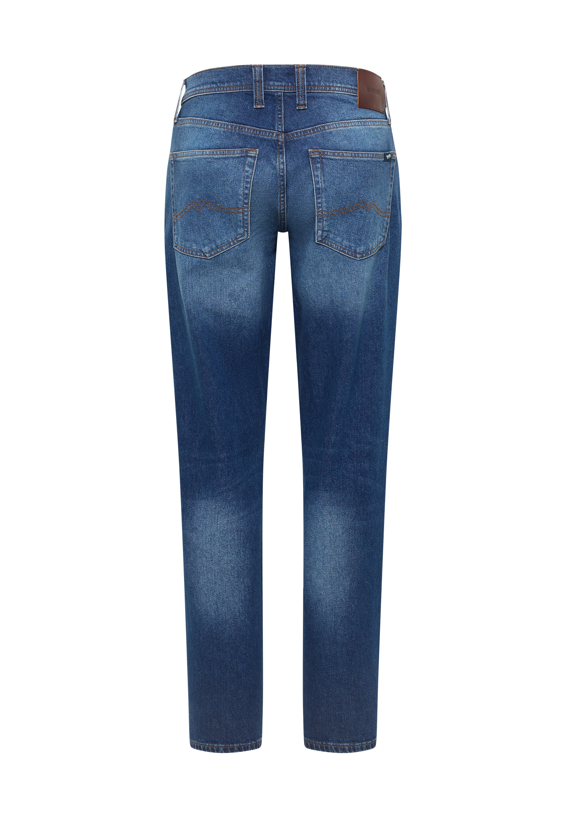 mit Straight Fit und 5-Pocket-Design