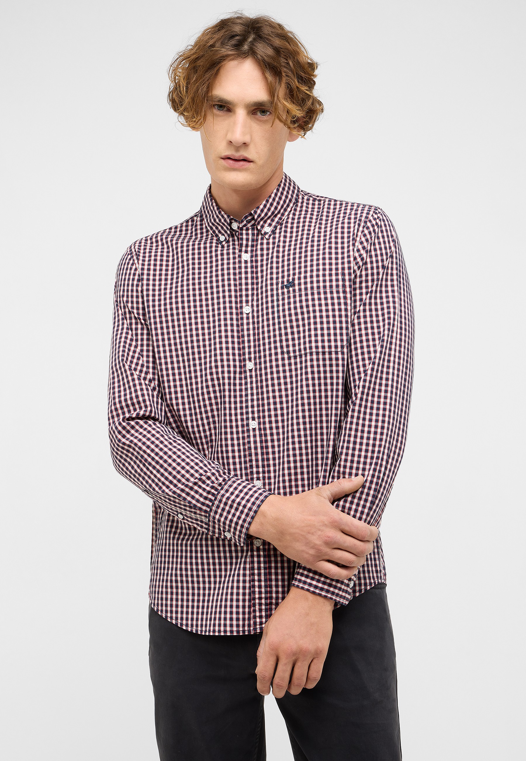 Hemd, Kleid, Hemd, Langarm, Mann, Person