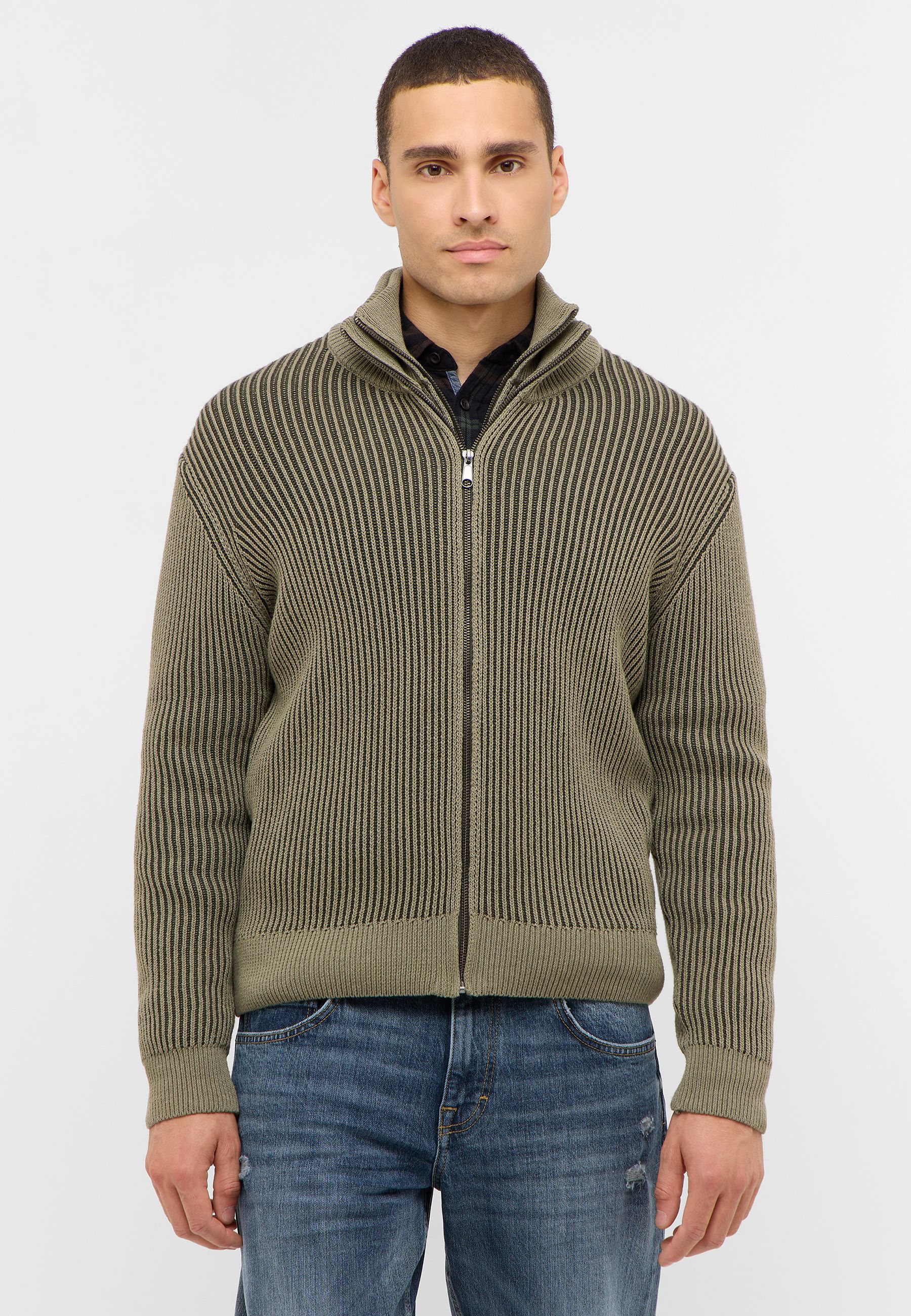 Bekleidung, Strickwaren, Pullover, Mantel