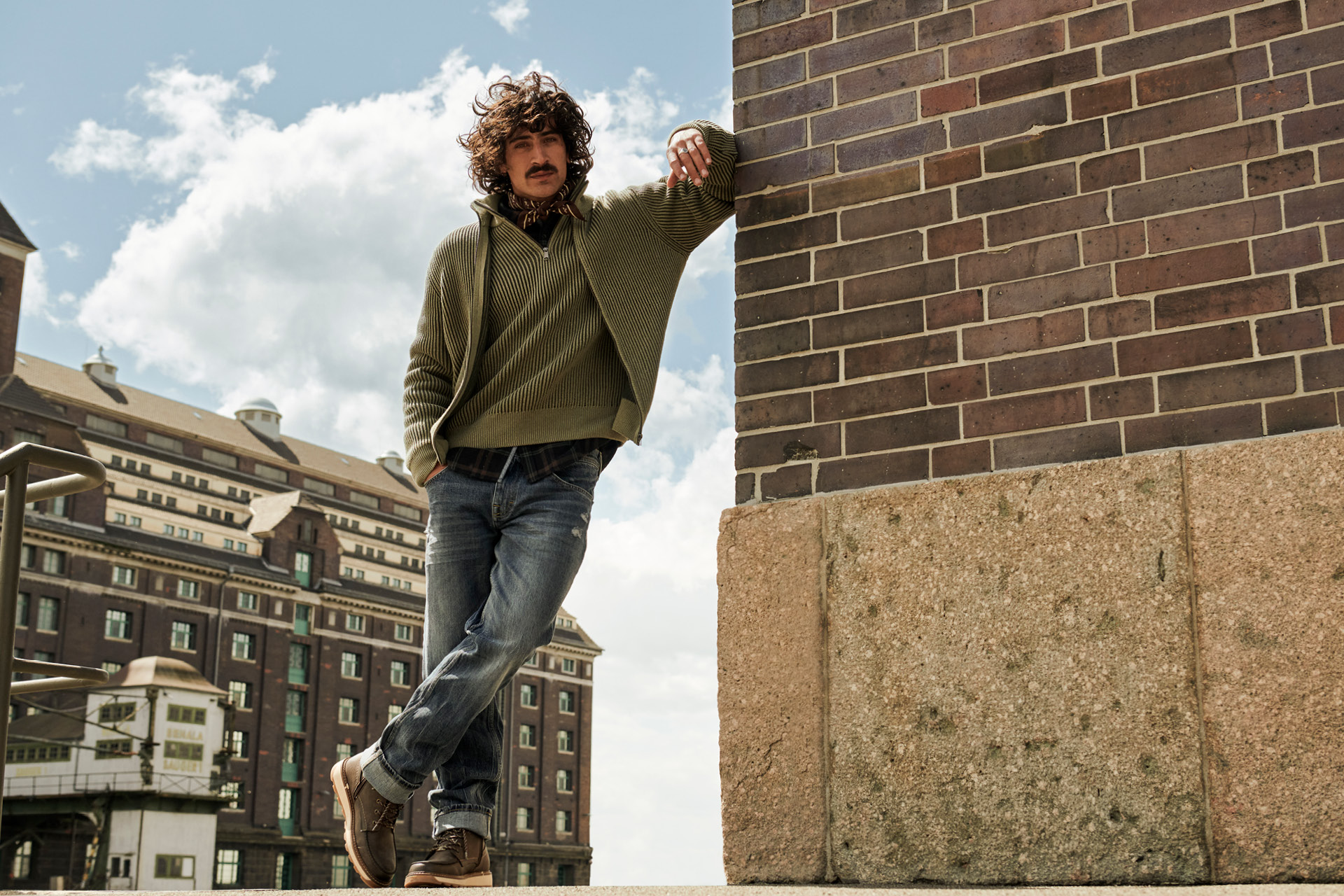 Hosen, Jeans, Erwachsener, Mann, Person