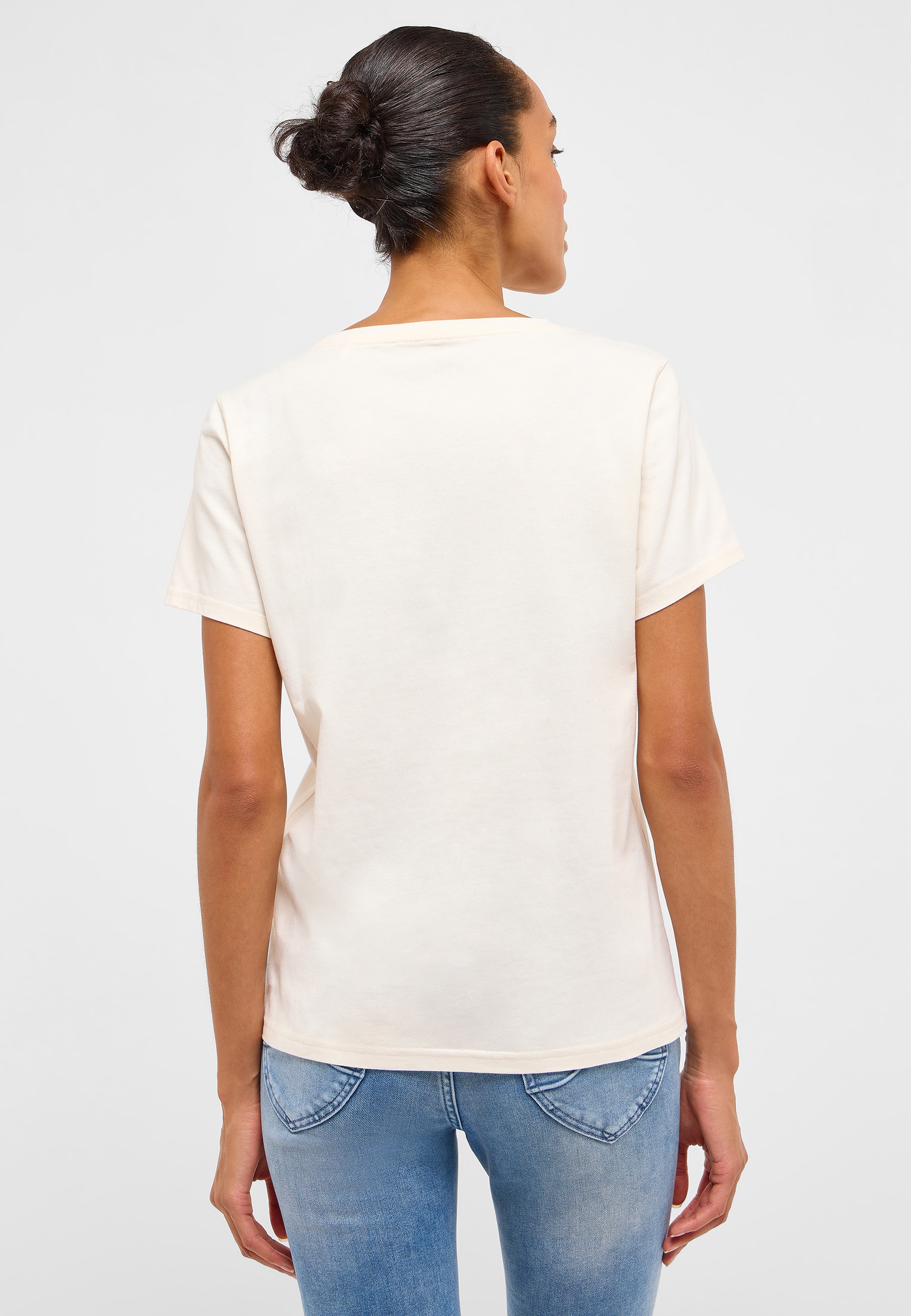 T-shirt, Jeans, Bluse, Mann, Person