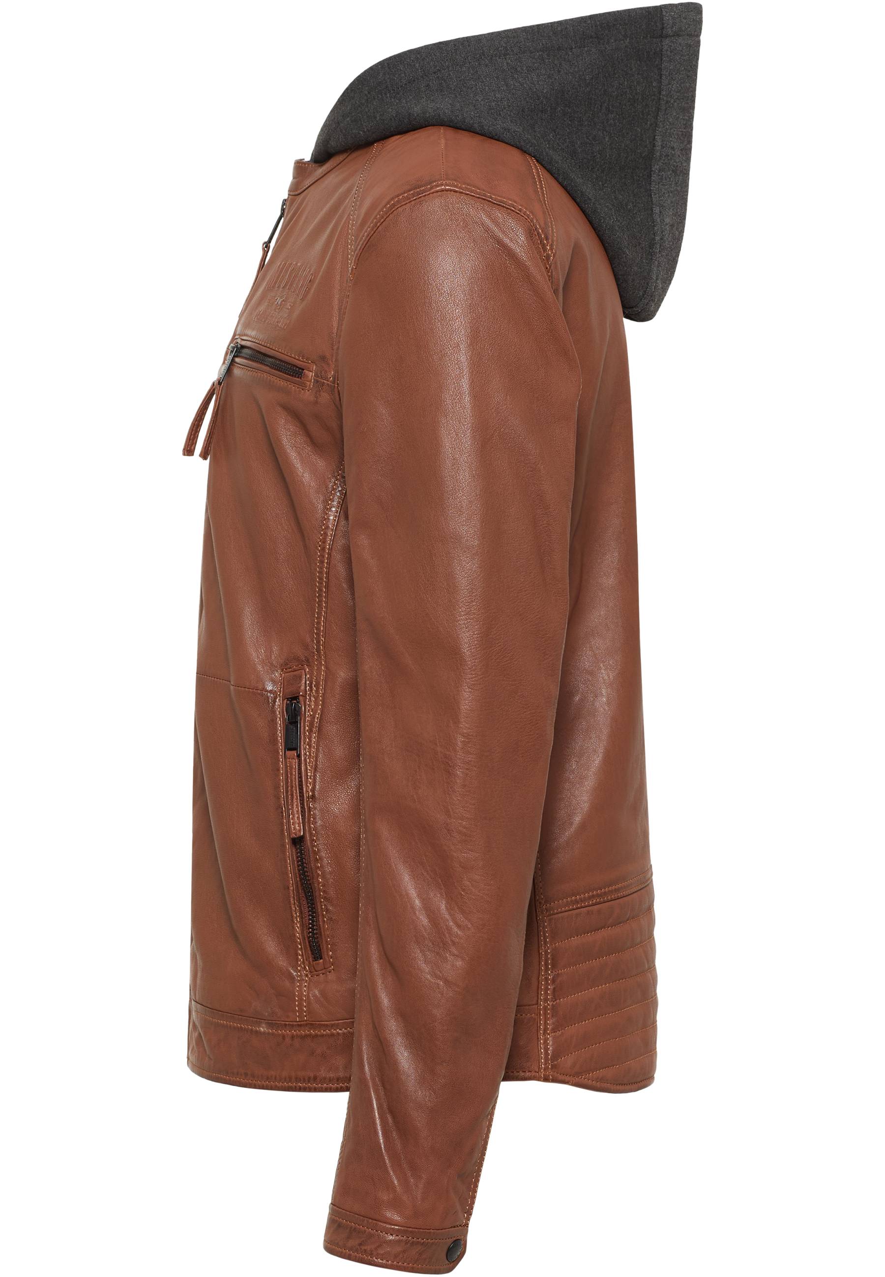 Bekleidung, Mantel, Jacke, Jacke aus Leder