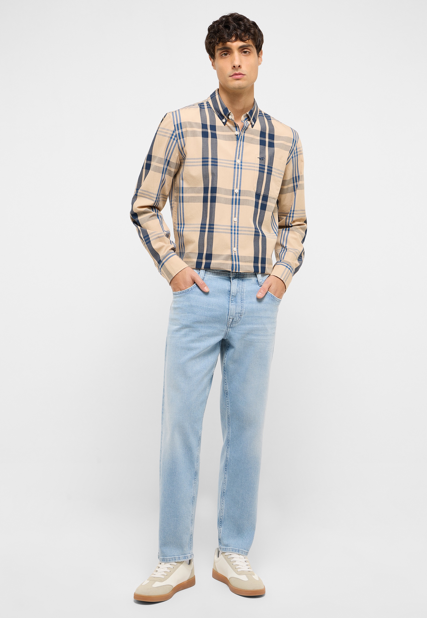 Hemd, Hosen, Jeans, Mann, Person