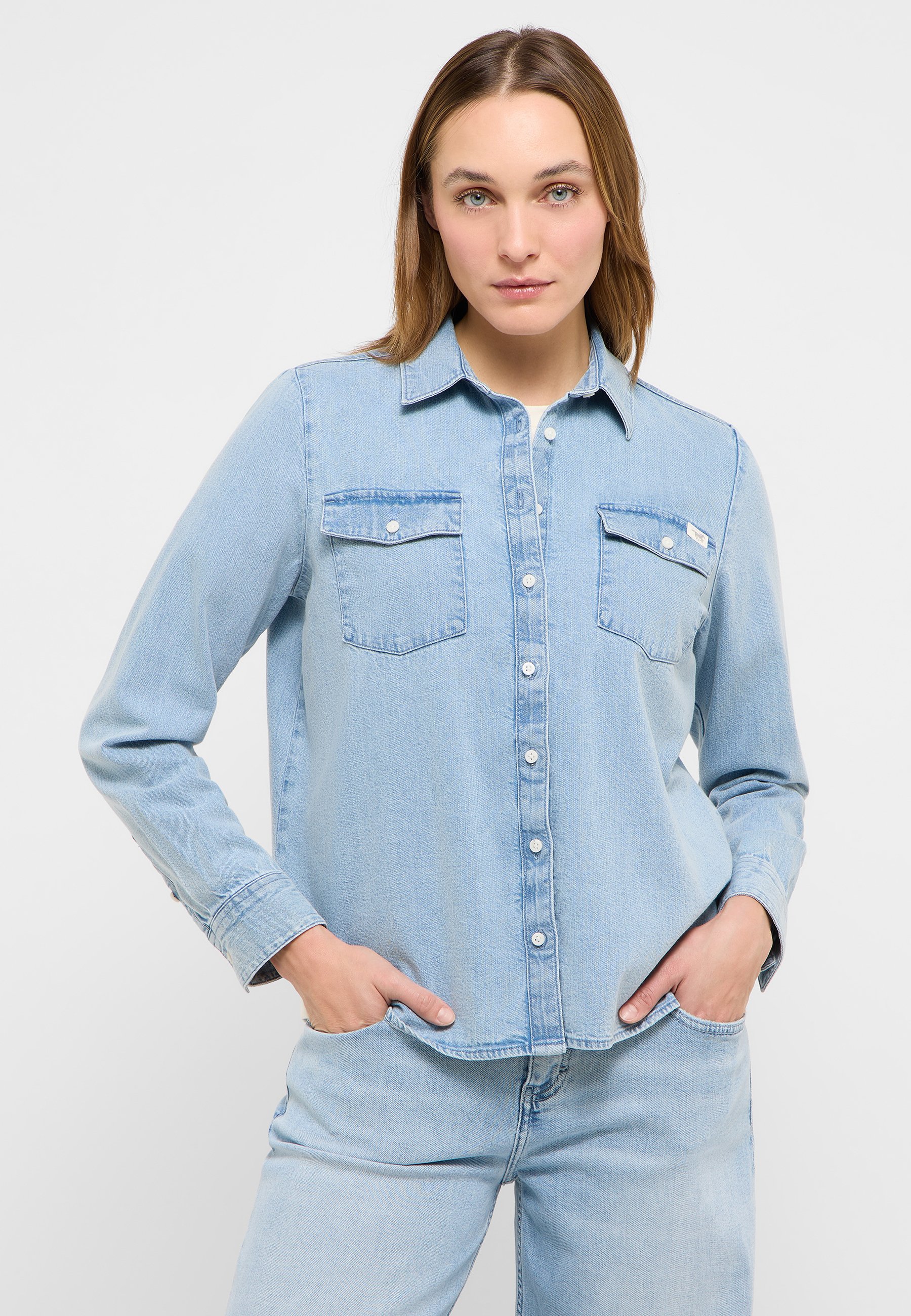 Hosen, Langarm, Jeans, Hemd, Bluse