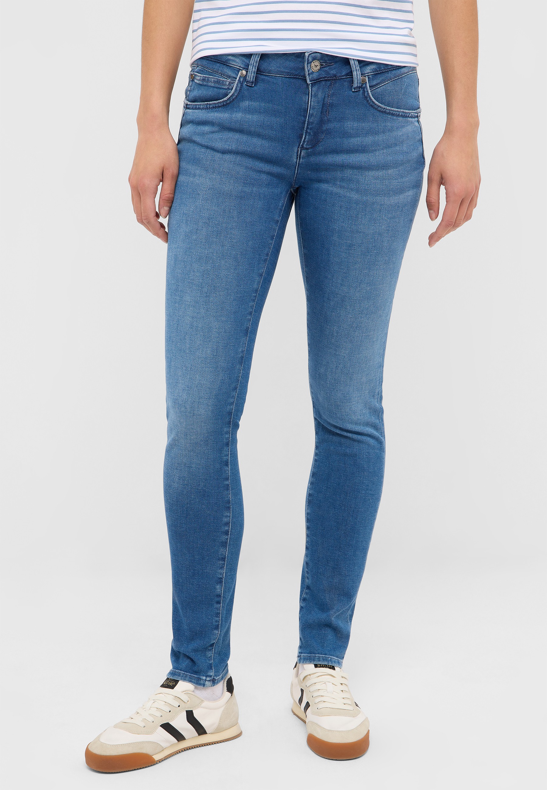 jeans, skinny fit, blau, Denim, Taschen